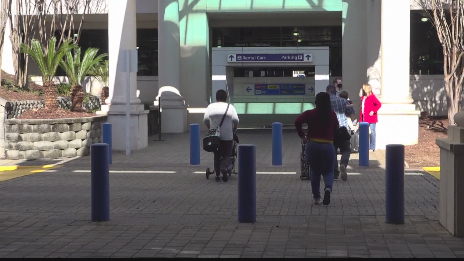 As coronavirus cases surge across the U.S., airports were full of travelers over the weekend. The surge could hurt hospitals too.  News19's Kayland Hagwood reports.