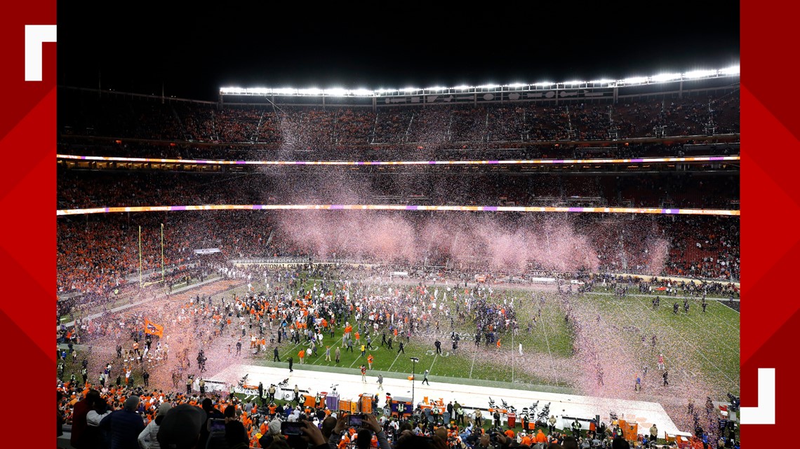 Clemson Tigers Title Heres How You Can Greet The Team When