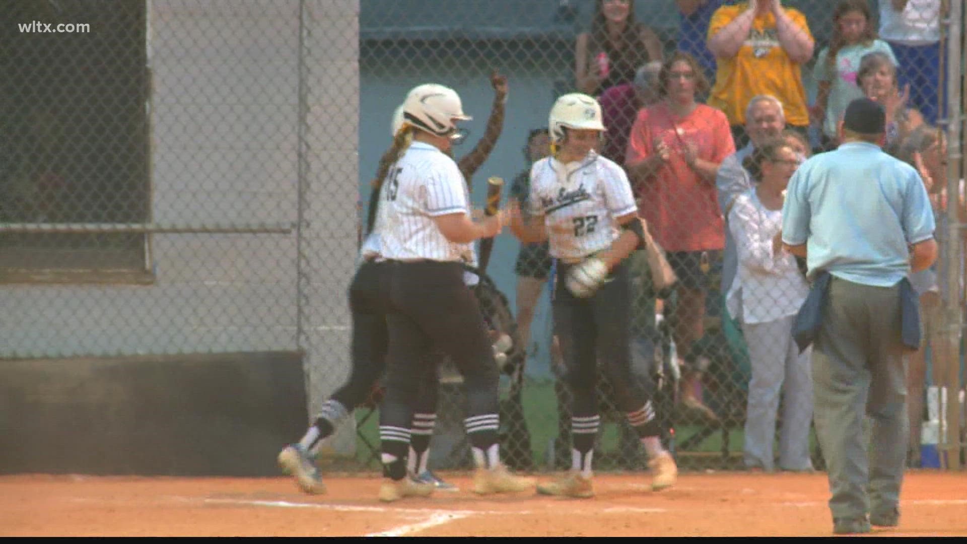 Gray Collegiate Academy punched its ticket to the Class 2A softball state championship series with an 11-7 win over Crescent.