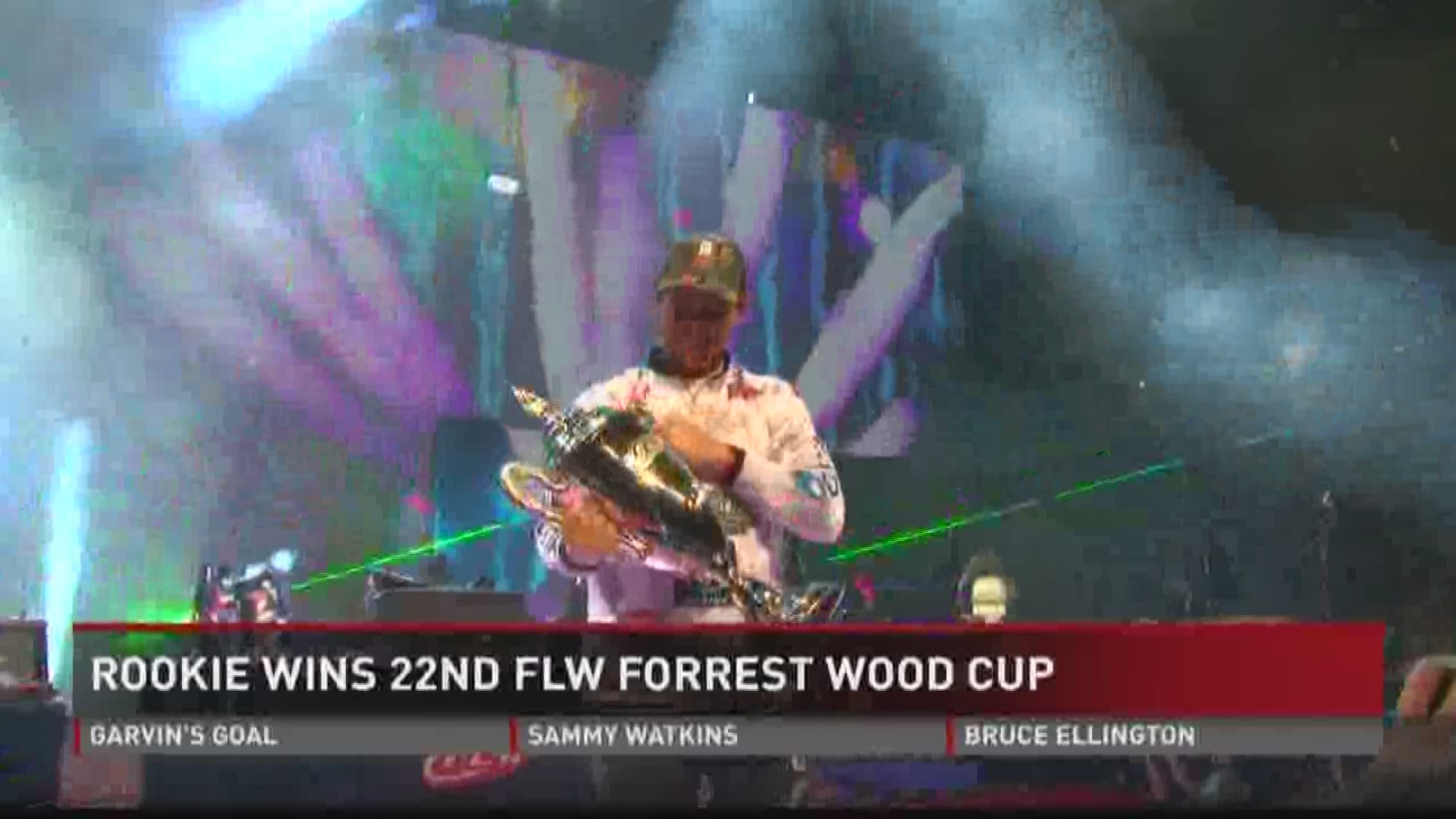 Two Palmetto State Anglers finish in the top five of the 22nd FLW Forrest Wood Cup but a rookie out of Alabama captures the title and $300,000.