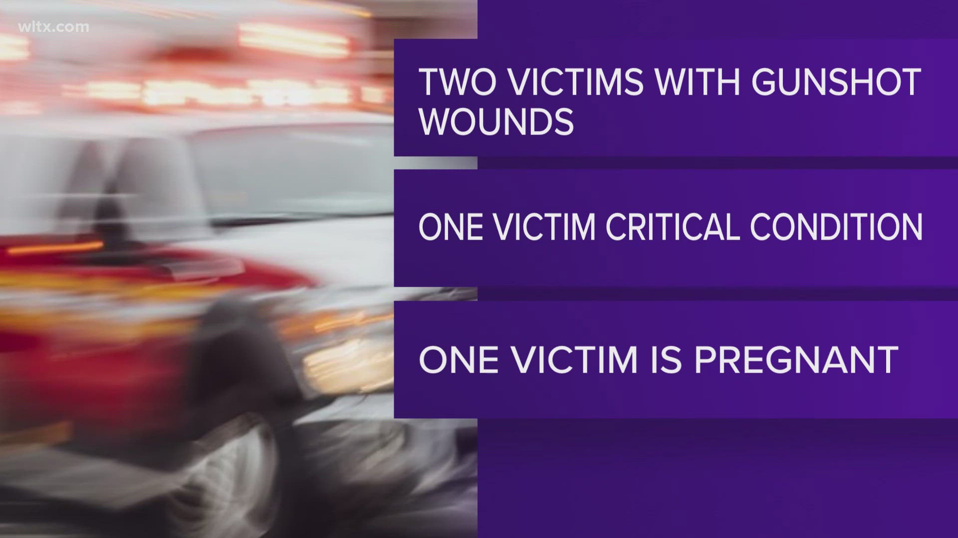 Pregnant woman wounded in Dalzell shooting in Sumter County on Saturday ...