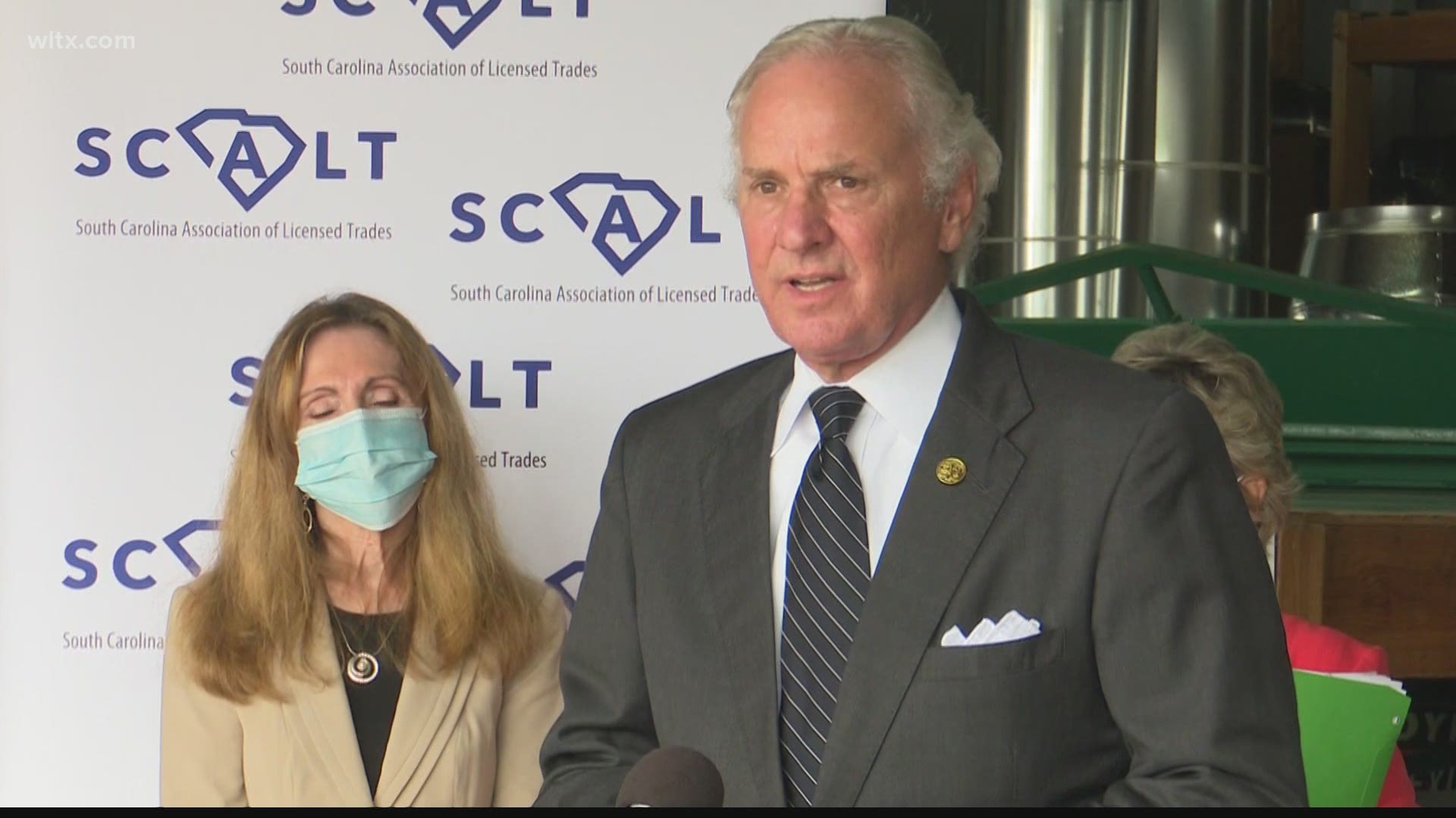 Gov. Henry McMaster announced two state CARES Act grant programs, the Minority and Small Business Relief Grant Program and the Nonprofit Relief Grant Program.