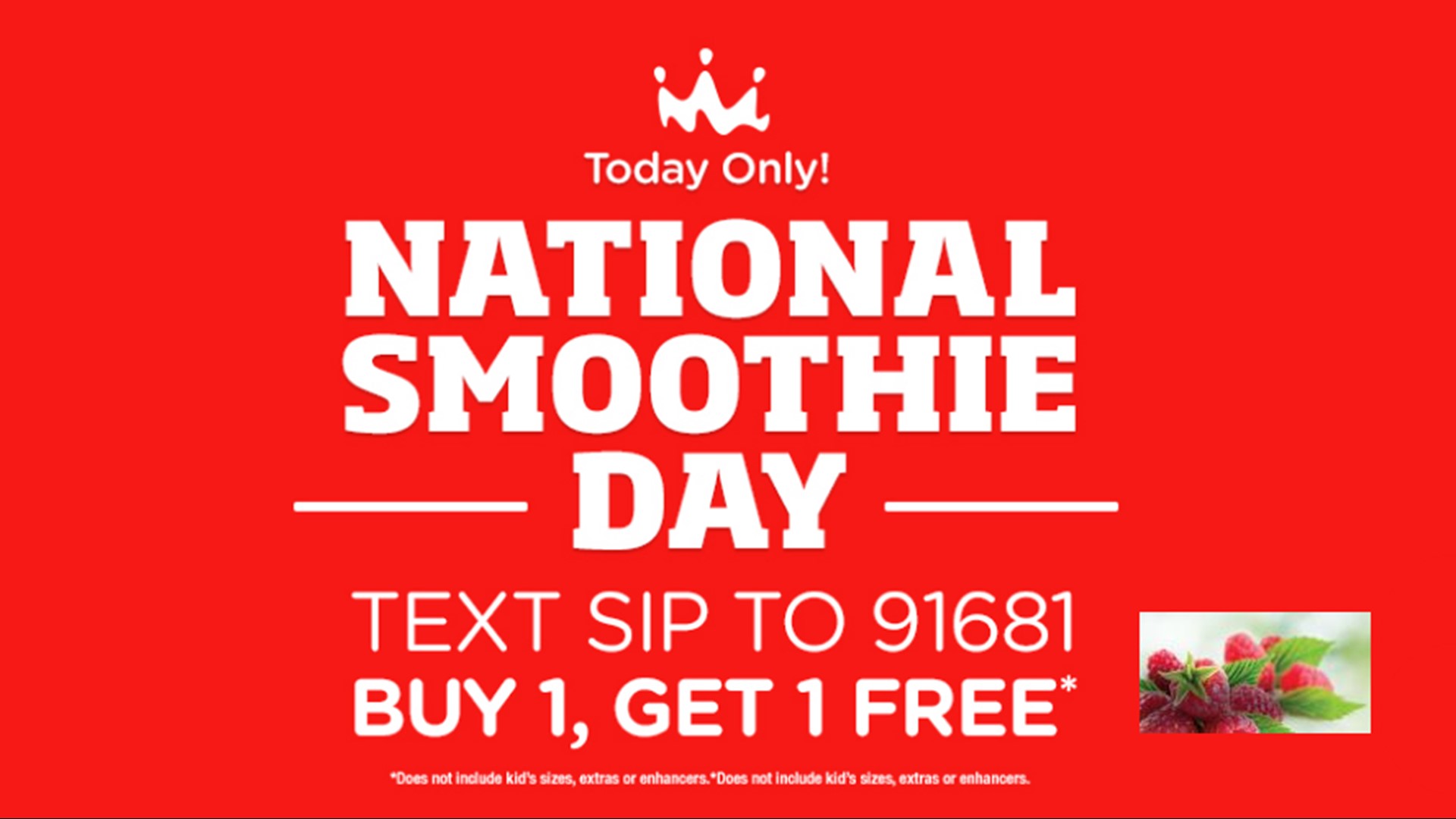 National Smoothie Day Means BOGO at Smoothie King