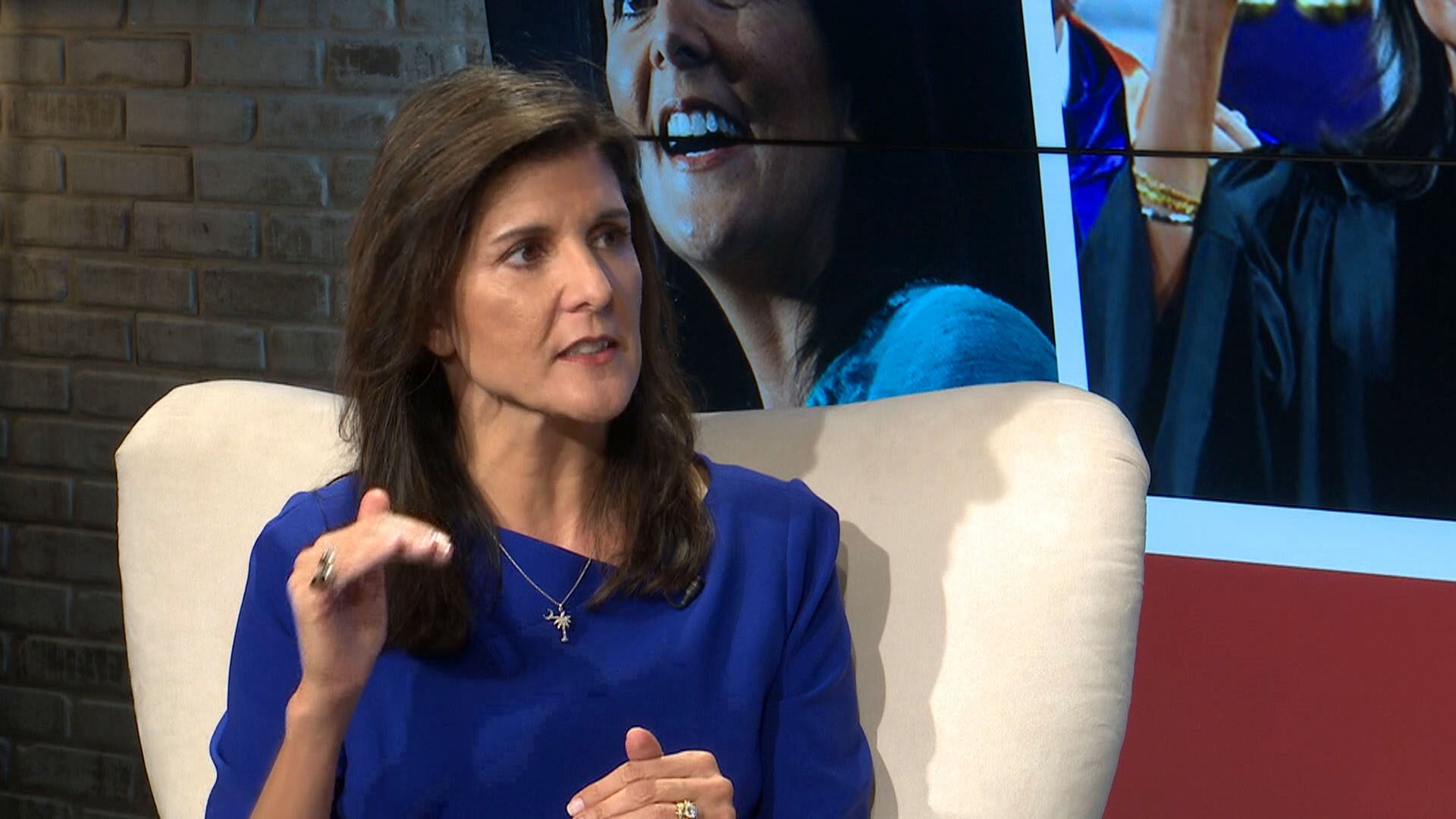 Republican Presidential candidate Nikki Haley spoke to News19's Andrea Mock about her campaign for president and her vision for America.