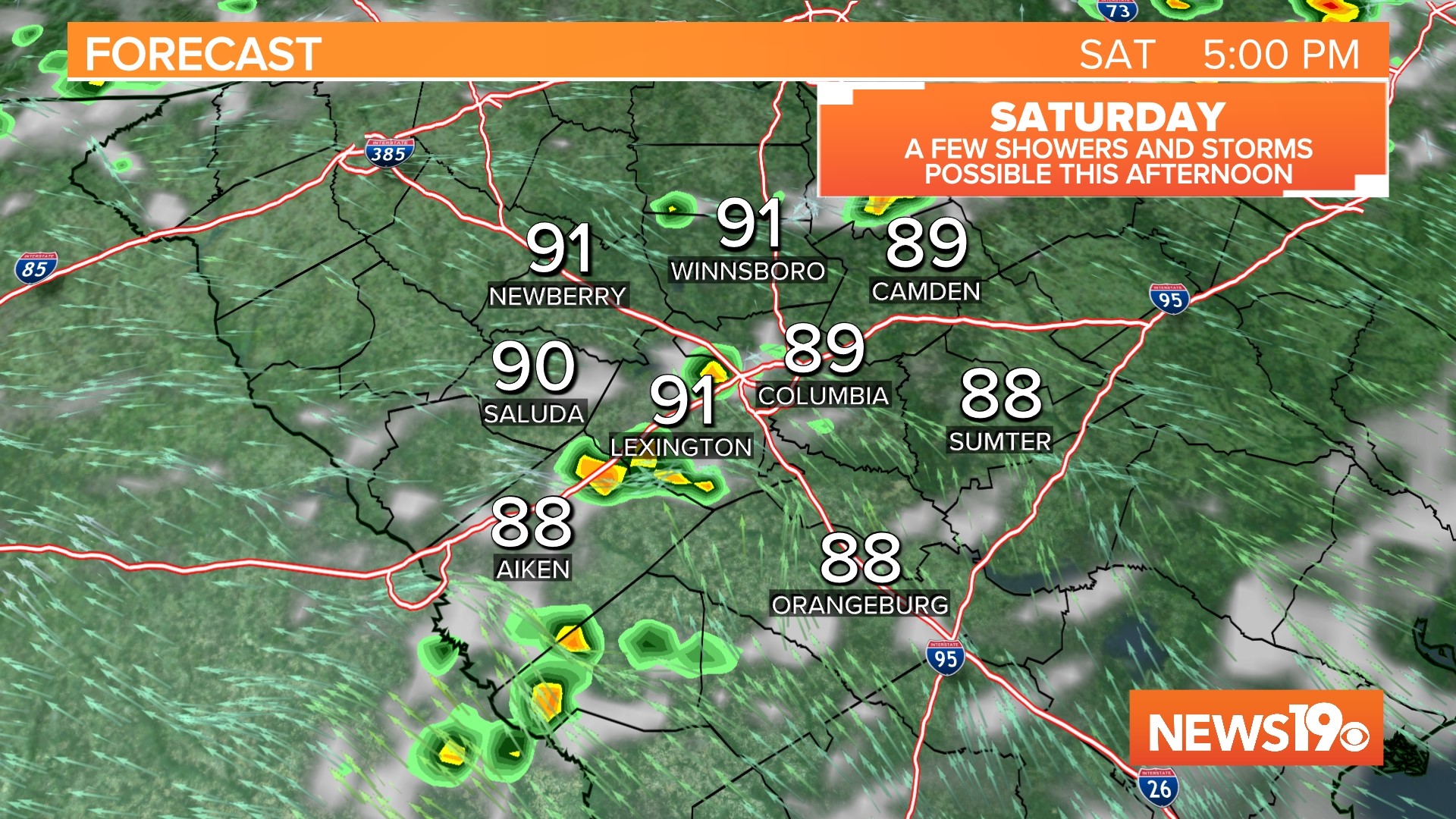 Hot and humid weekend weather | wltx.com