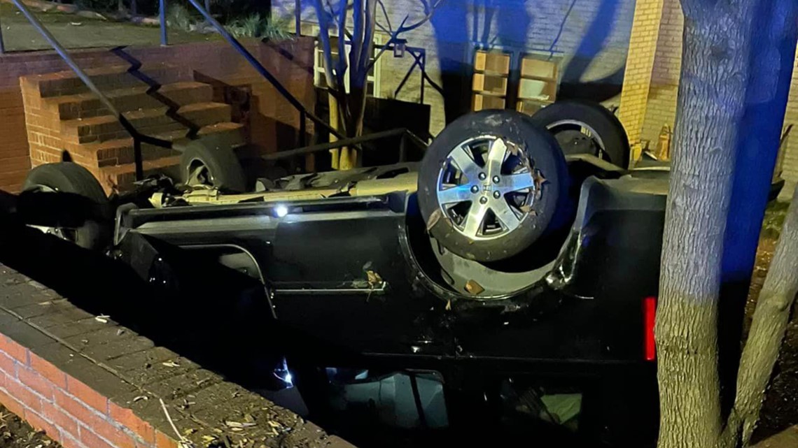 Woman in custody after police chase ending in flipped vehicle | wltx.com