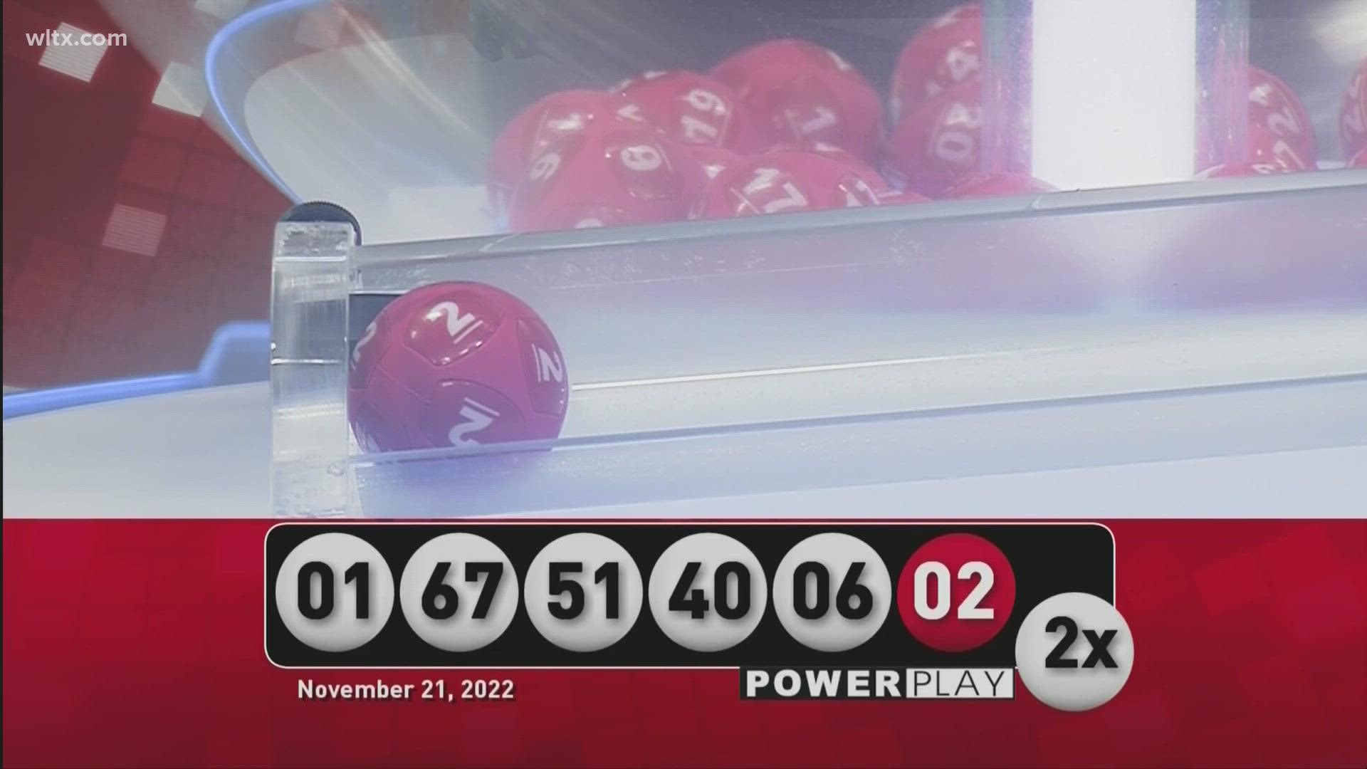 Here are the Powerball winning numbers for November 21, 2022.