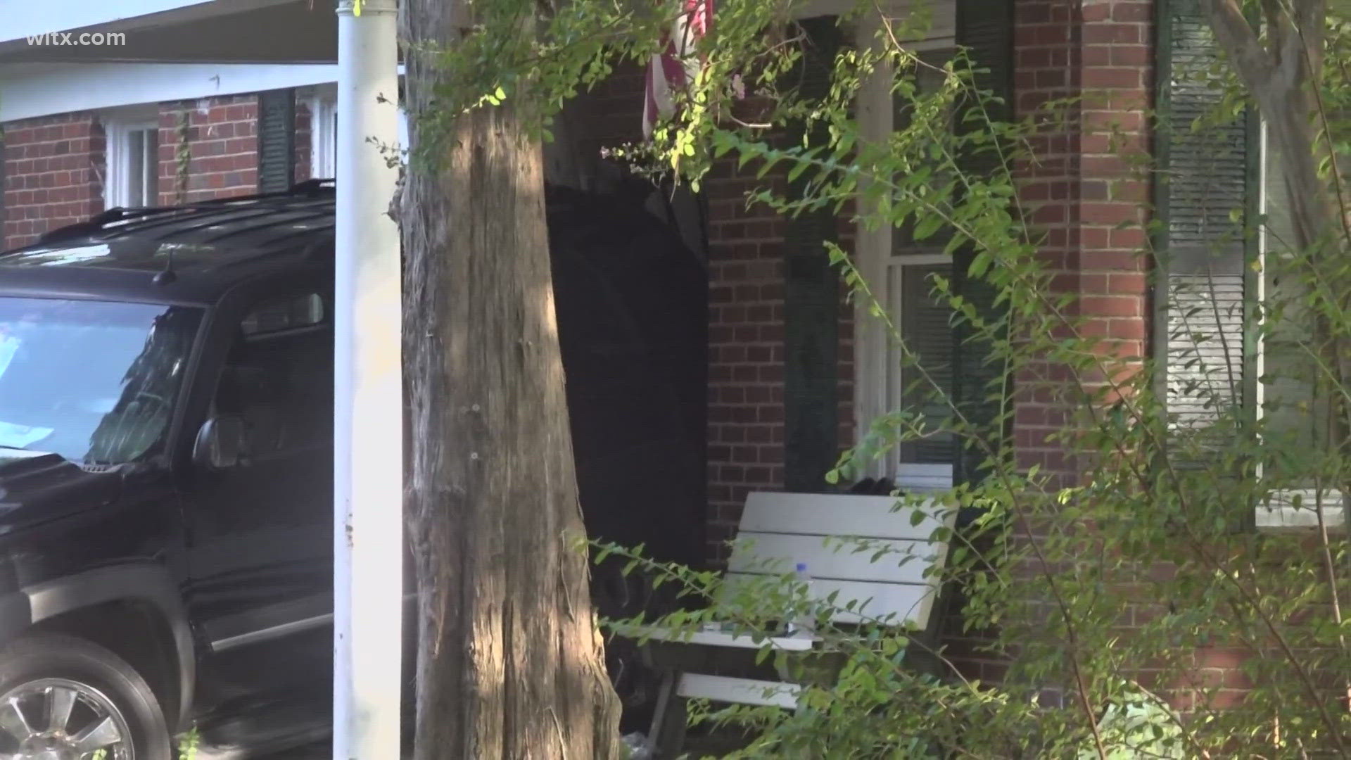 The South Carolina Highway Patrol is investigating after a pickup crashed into a home in Richland County.