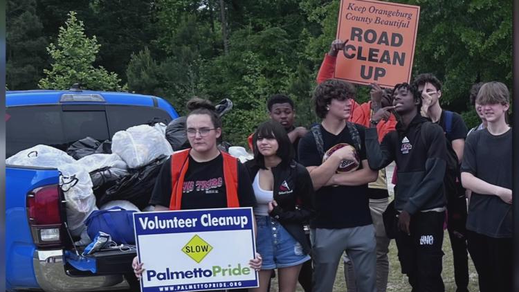 Orangeburg County spring litter cleanup results in 27,000 pounds of trash collected