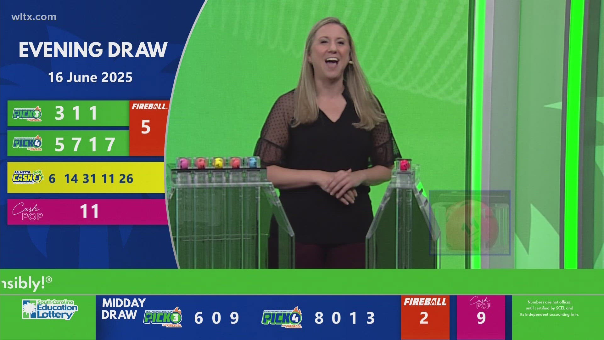 Evening SC Winning Lottery Numbers For June 16 2025 Wltx Com A2a78e56 Fbee 44f3 A936 1920x1080 