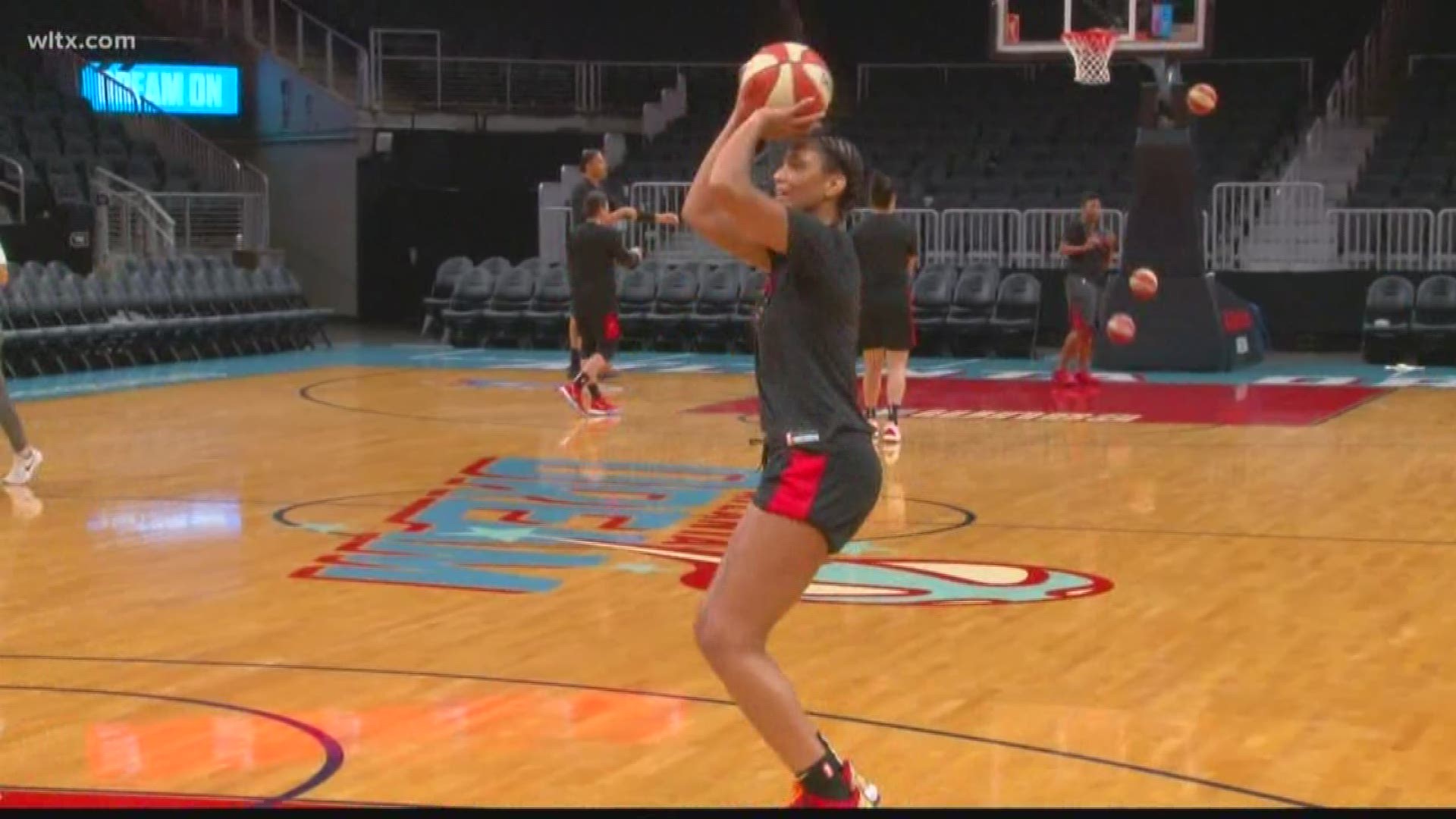 The reigning WNBA rookie of the year is hoping to continue her progress in year two.