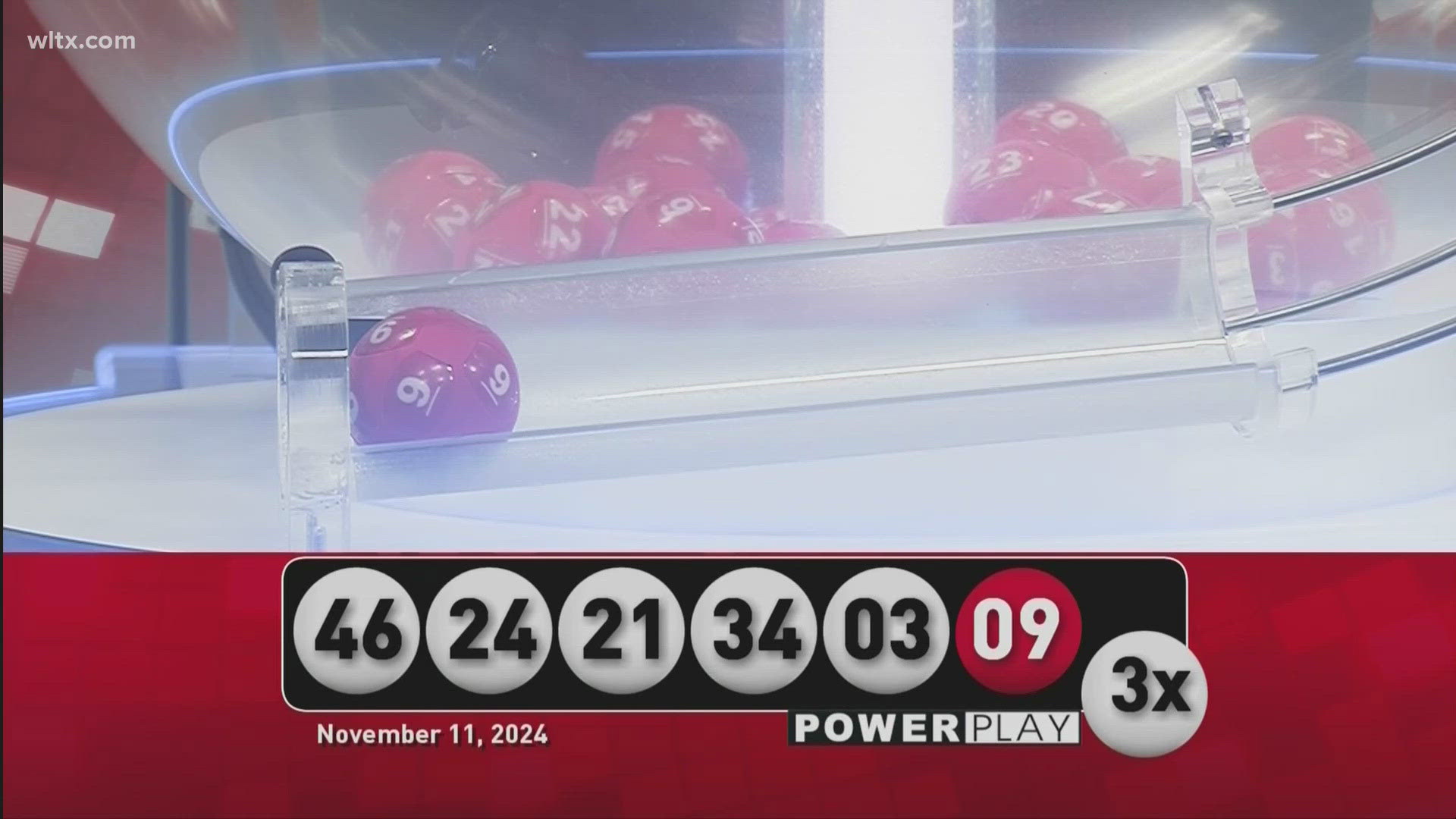 Here are the winning Powerball numbers for November 11, 2024. 