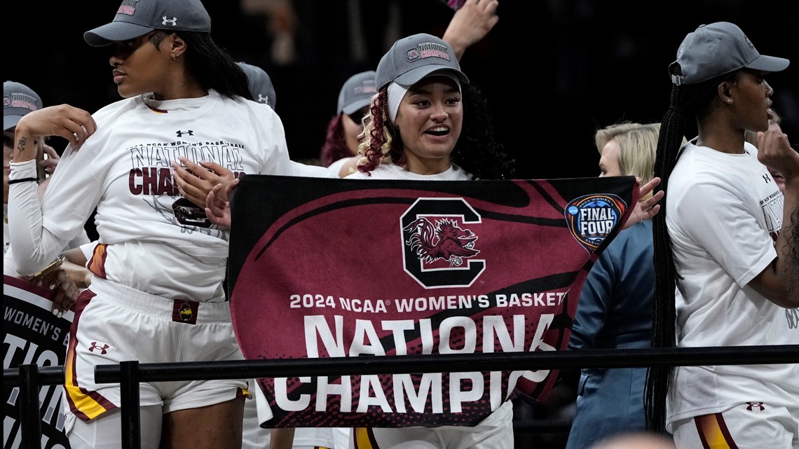 Women's basketball title game outdraws men for first time ever | wltx.com