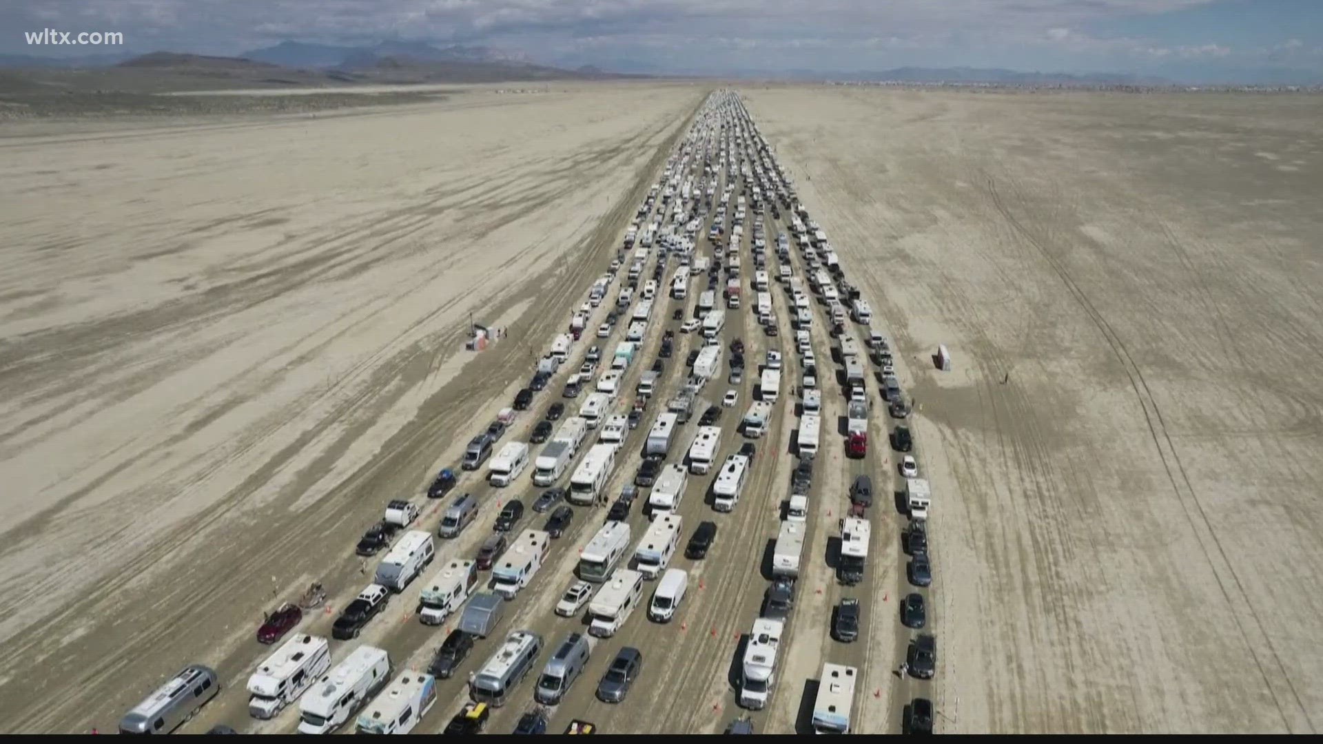 No longer stranded, tens of thousands clean up and head home after Burning  Man floods – WATE 6 On Your Side