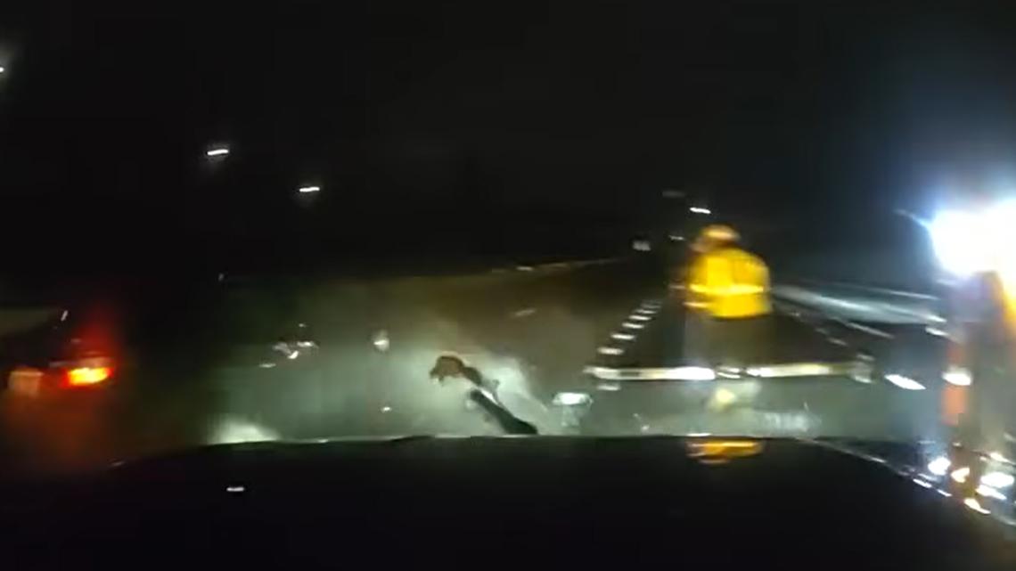 Richland County Sheriff's deputy sideswiped at I-126 construction site in Columbia