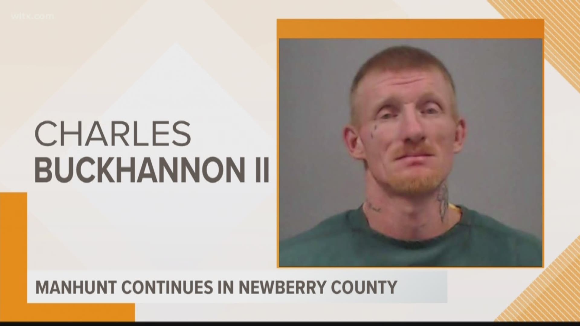 Newberry County deputies say two suspects are now in custody and one suspect is still at large following an hours long manhunt for a group of burglary suspects who ran from police Monday afternoon.