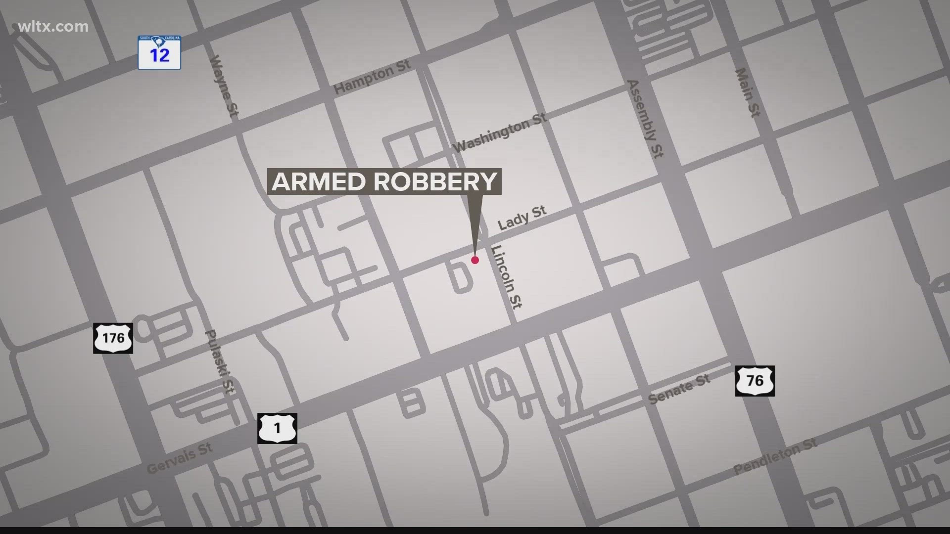 Police say the armed robbery occurred at Sandler's Jewelers on Lincoln Street around 2:30 p.m.