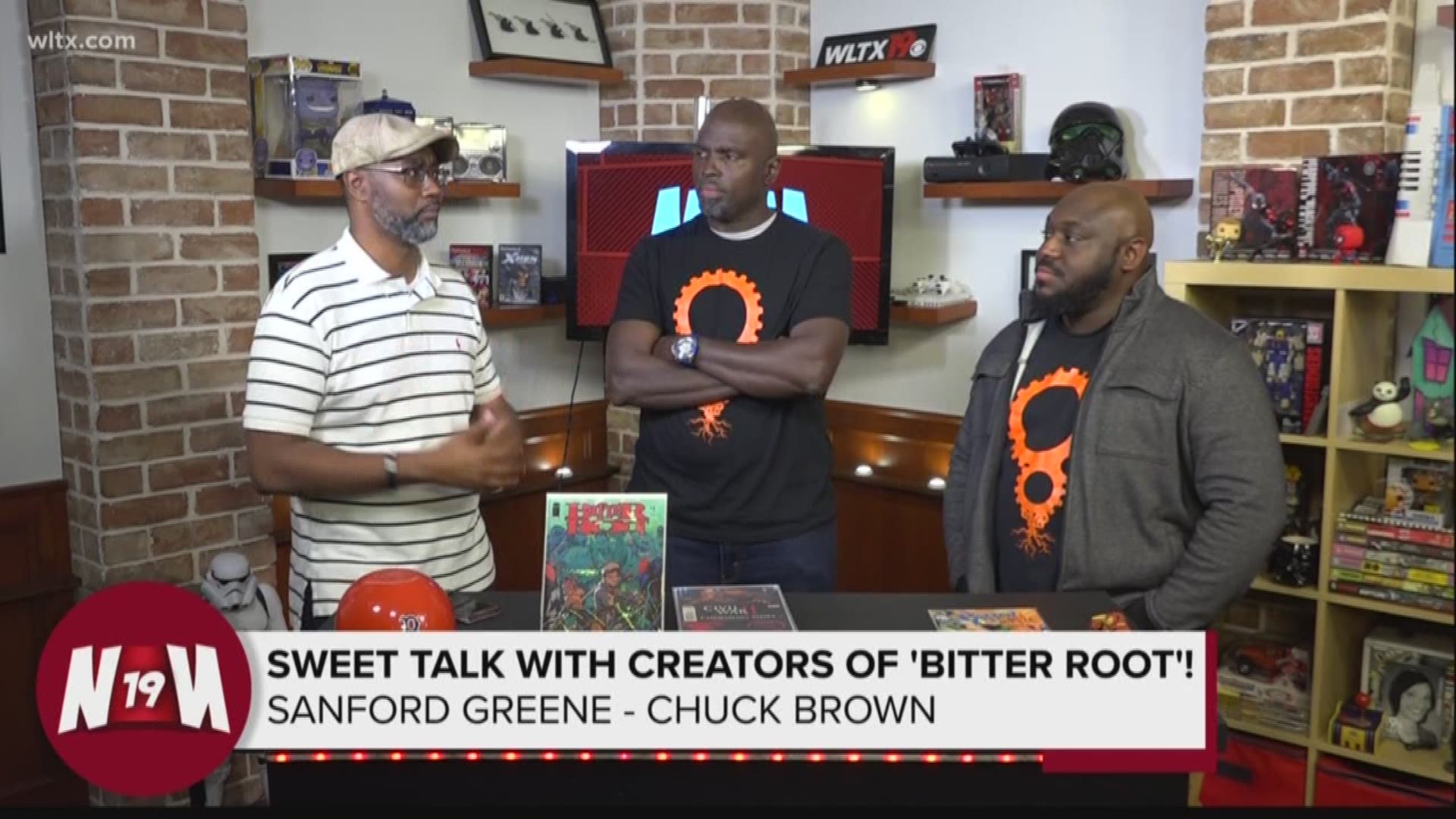 Leroy Green from the News19 Nerds speak with Sanford Greene and Chuck Brown, the creators of 'Bitter Root.'