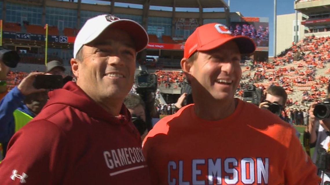Both Beamer and Dabo have previous experience with Rivalry Week | wltx.com