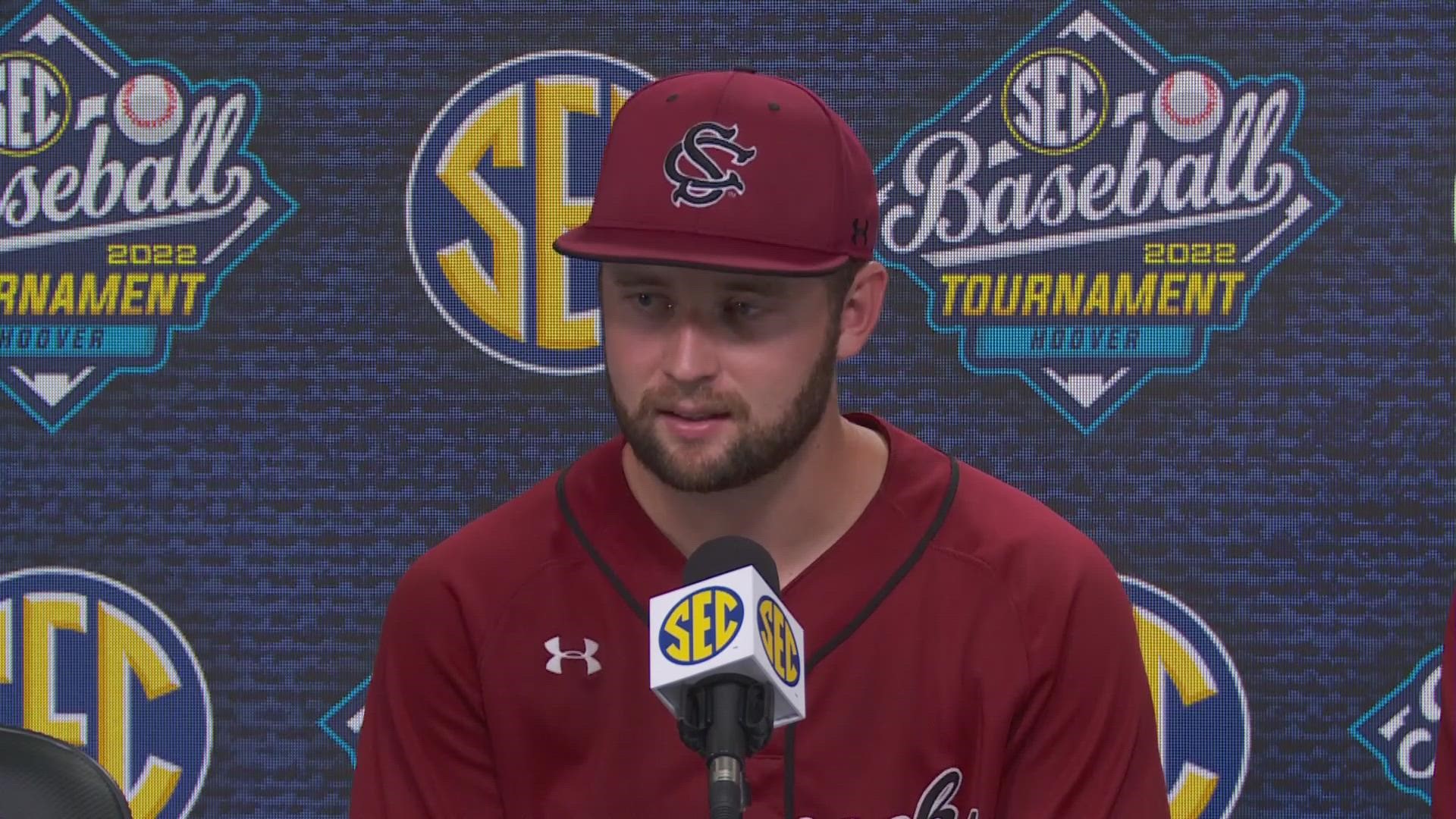 Andrew Eyster and Mark Kingston speak after South Carolina lost a hard-fought game to Florida, 2-1 in 10 innings.