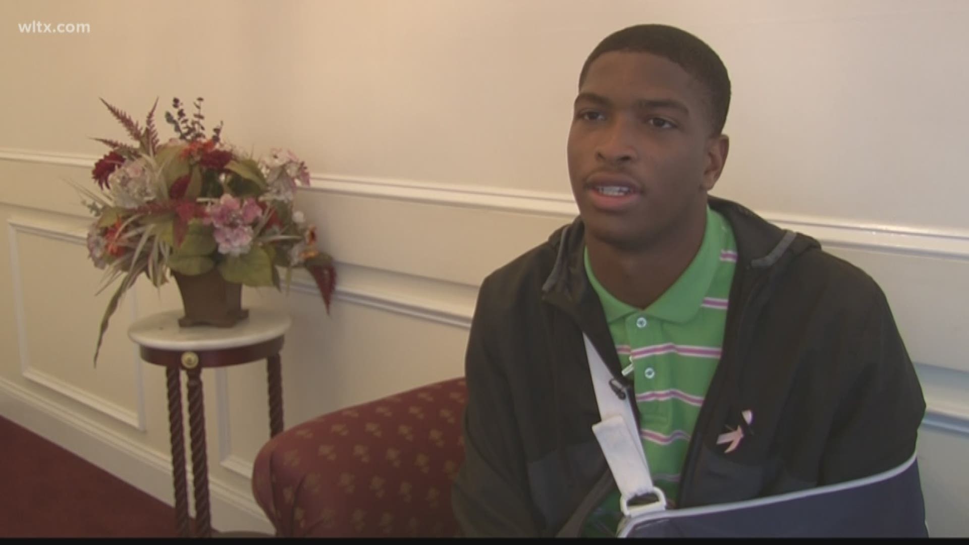 Richland Northeast Quarterback Josh Boyd is recovering from a heart attack.  News19's Chandler Mack reports.