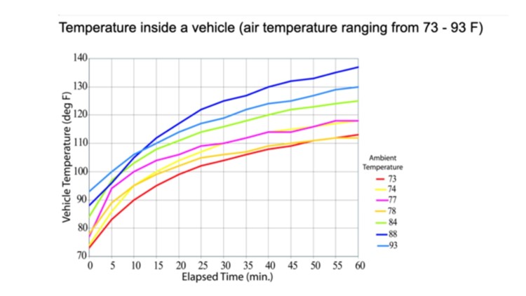 How hot does a car get in the sun? | wltx.com
