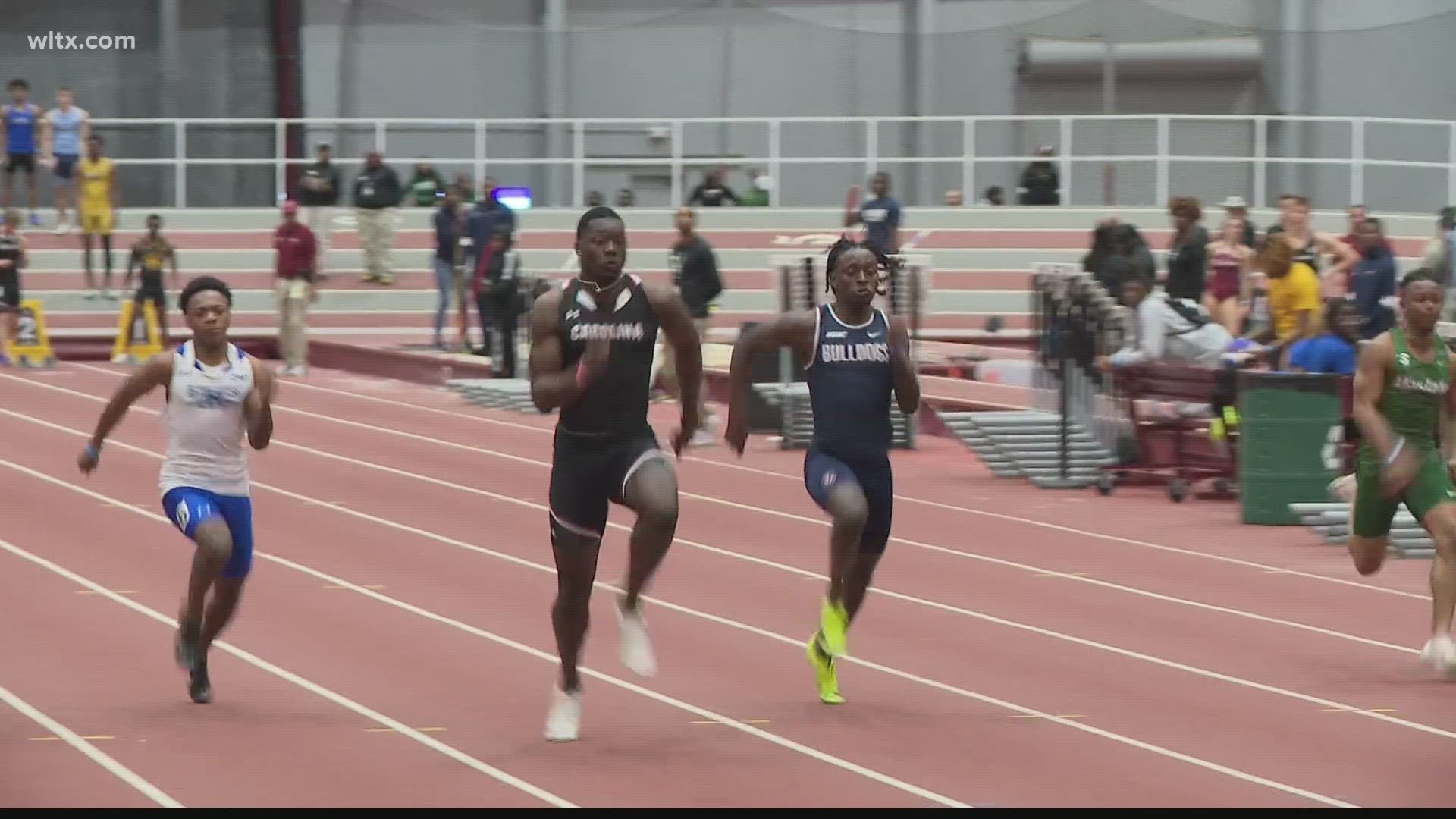 A look at how Nyck Harbor fared in his first home meet as a member of the Gamecock track and field program