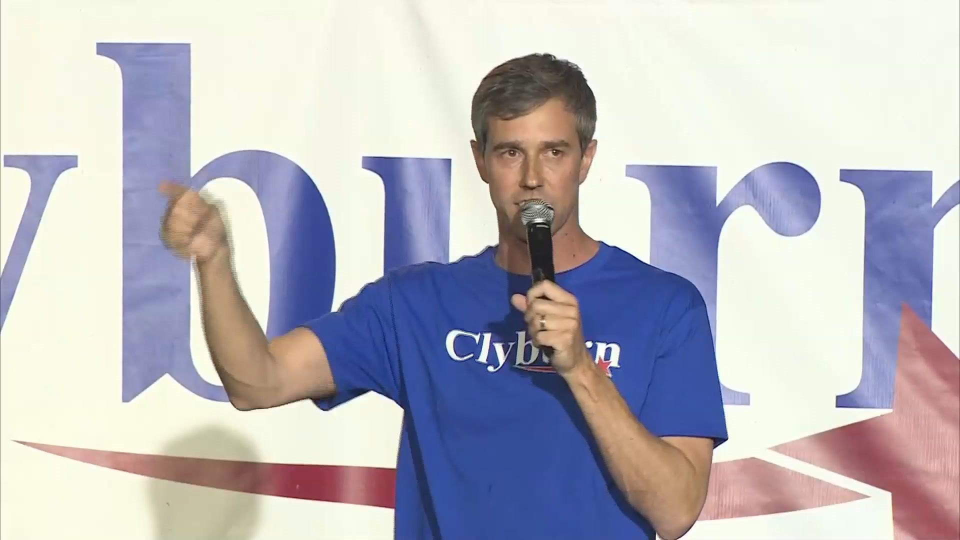 Former Texas Congressman Beto O'Rourke spoke at Rep. James Clyburn's World Famous Fish Fry in Columbia, South Carolina on June 22, 2019. O'Rourke is running for the Democratic nomination for president.