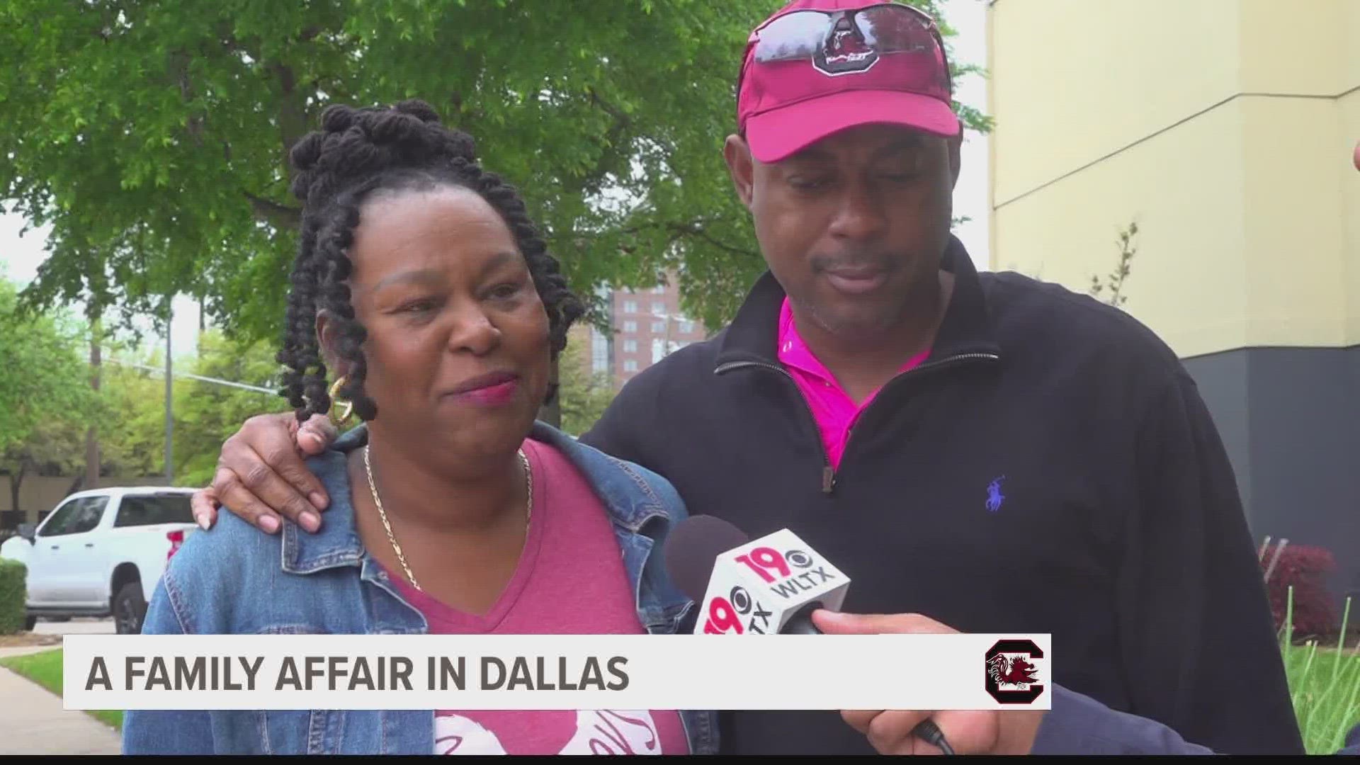 Parents of Aliyah Boston talk about their daughter and being at the Final Four.