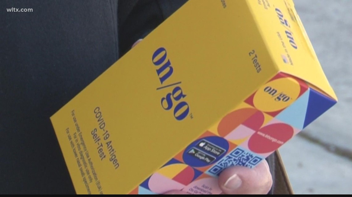 Orangeburg county health department gives out COVID testing kits