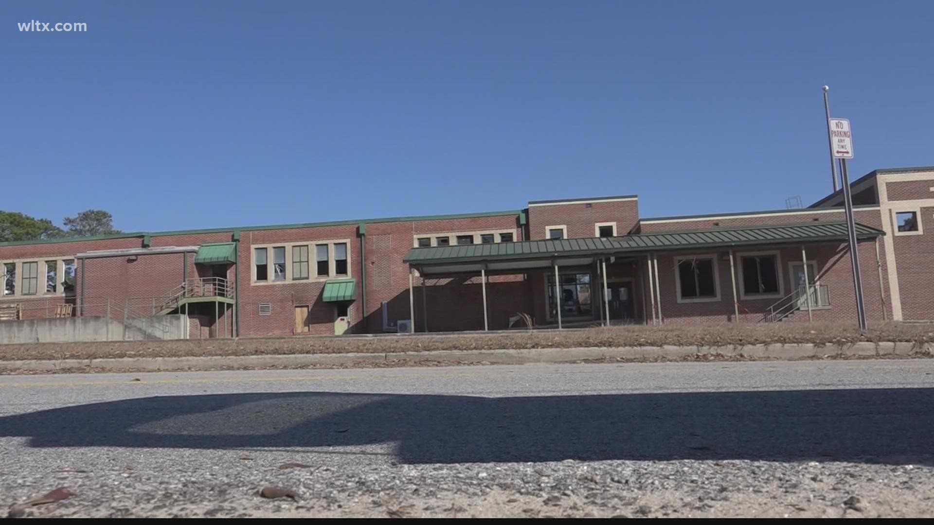 The school in Cayce is being demolished and for those who went to the school, a chance for a keepsake.