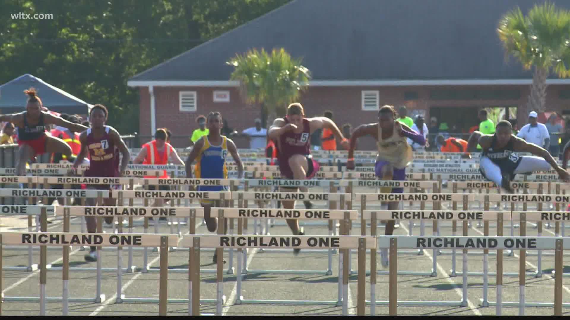 The South Carolina High School League is holding its track and field state championships this weekend.