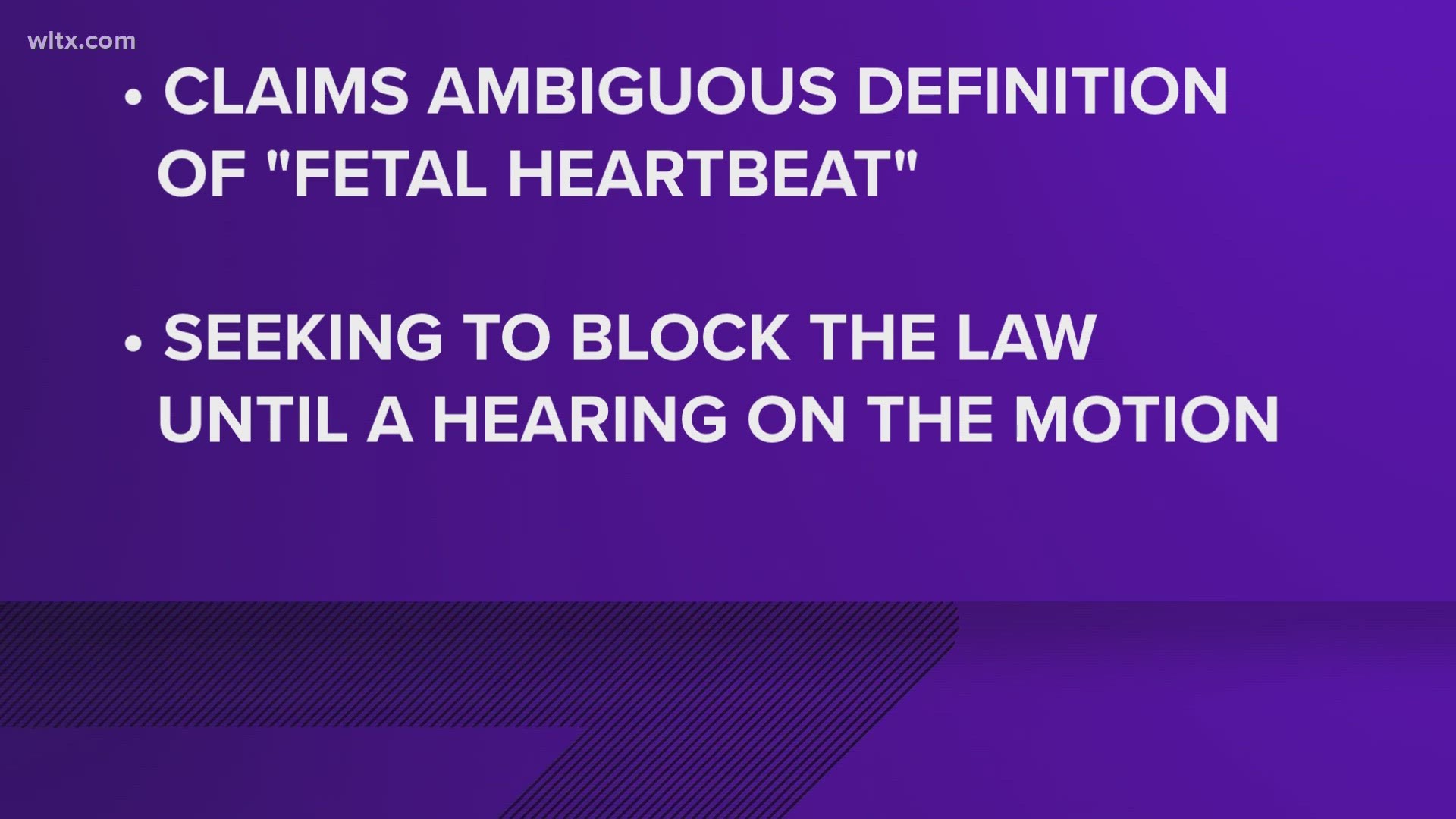 The SC Supreme Court upheld the state's fetal heartbeat bill that was passed by state lawmakers ruling against those who wanted the law blocked.