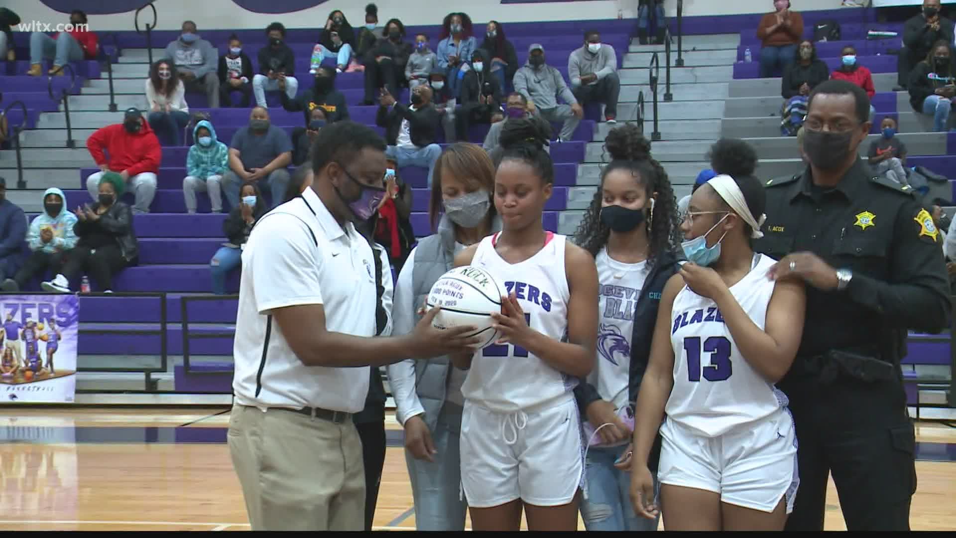 Ridge View senior Laila Acox is the first News19 Player of the Week in this new year of 2021.