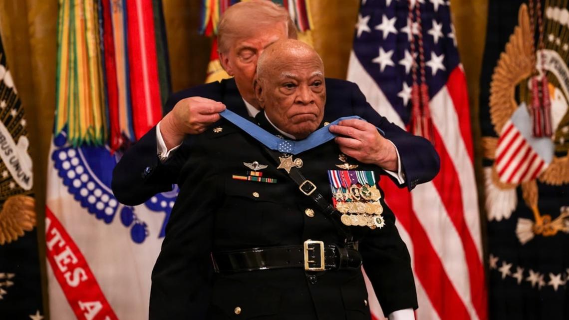 Bleeding and severely wounded, a Marine from Bishopville saved his men. He was just awarded the Medal of Honor.