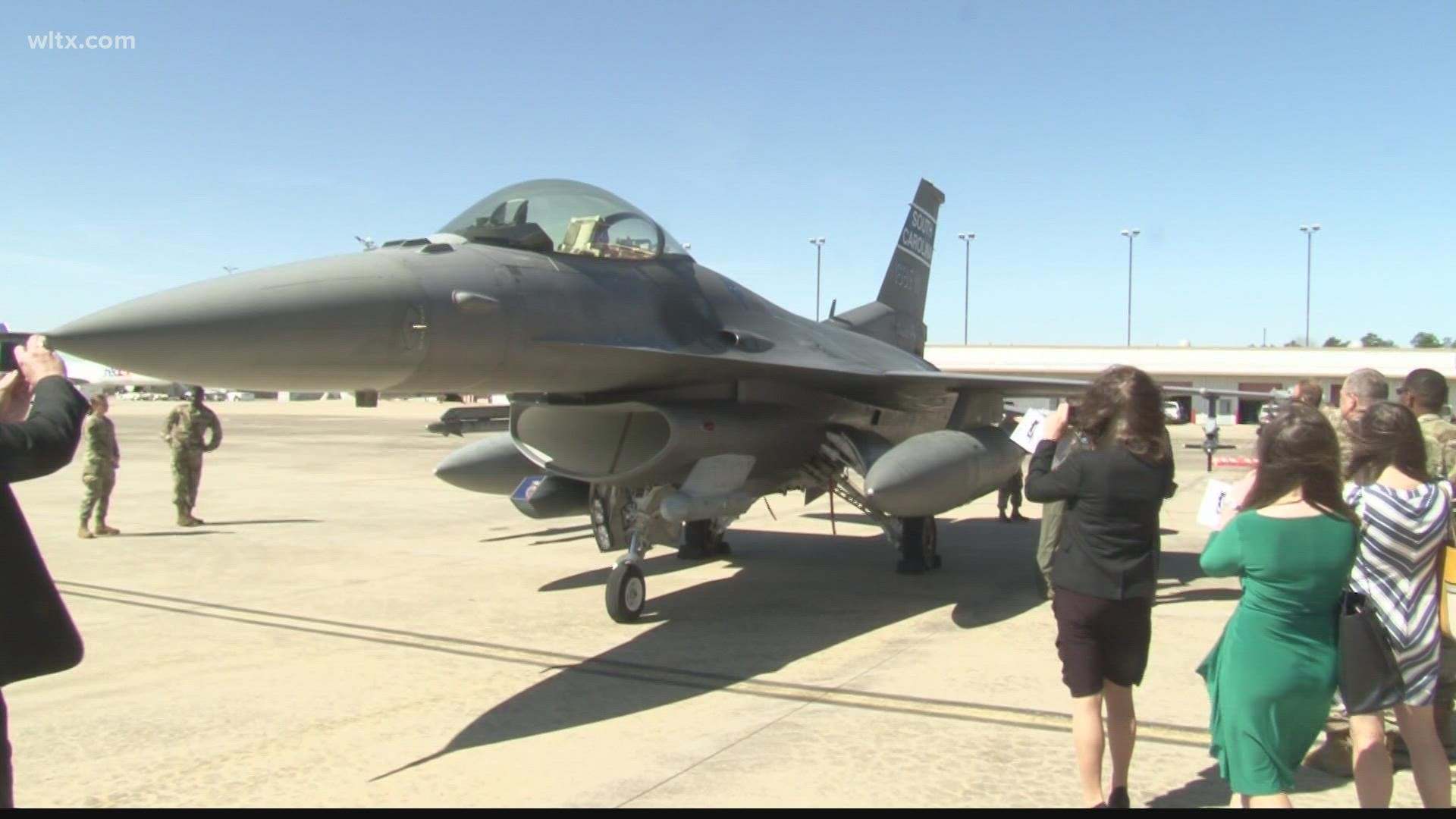 South Carolina's Air National Guard announced a partnership with the commercial airfield.