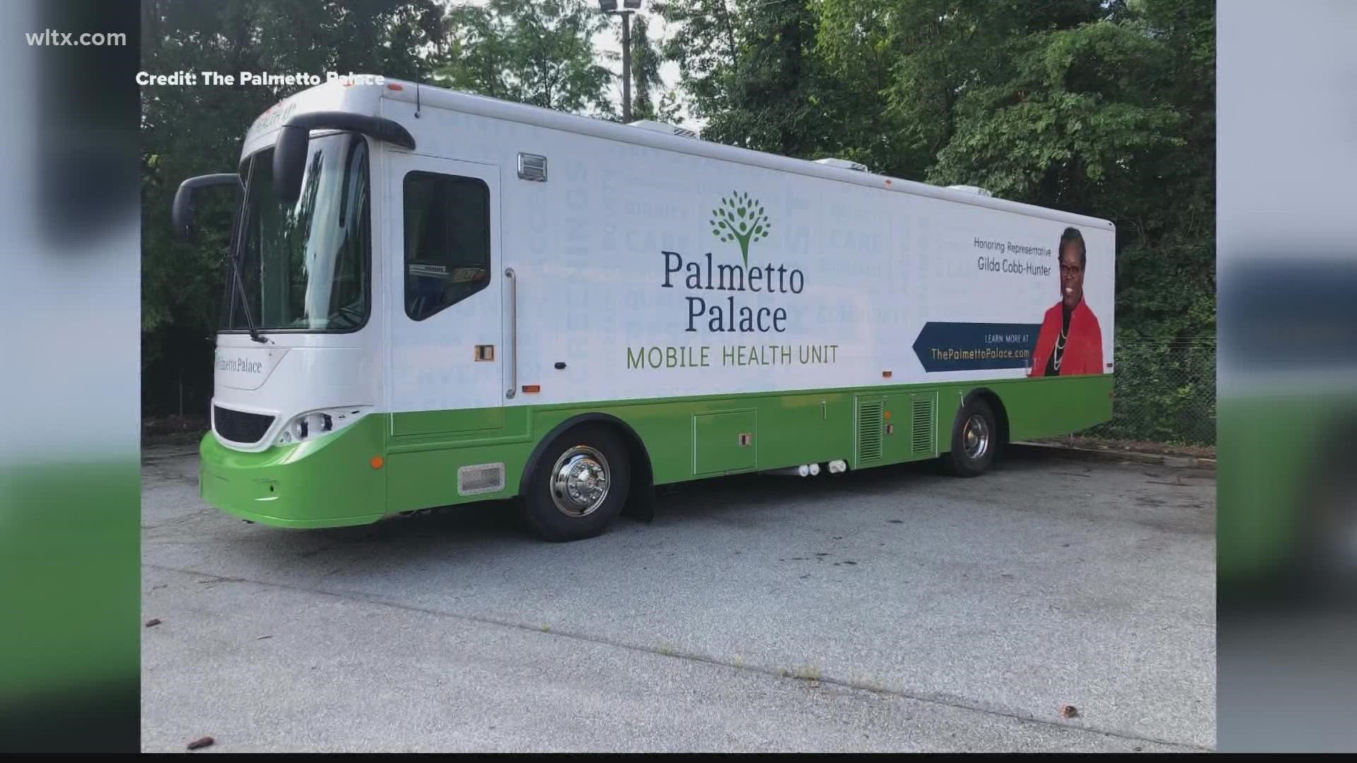The services are being offered by Palmetto Palace on Saturday-services include diabetes, hypertension, asthma.