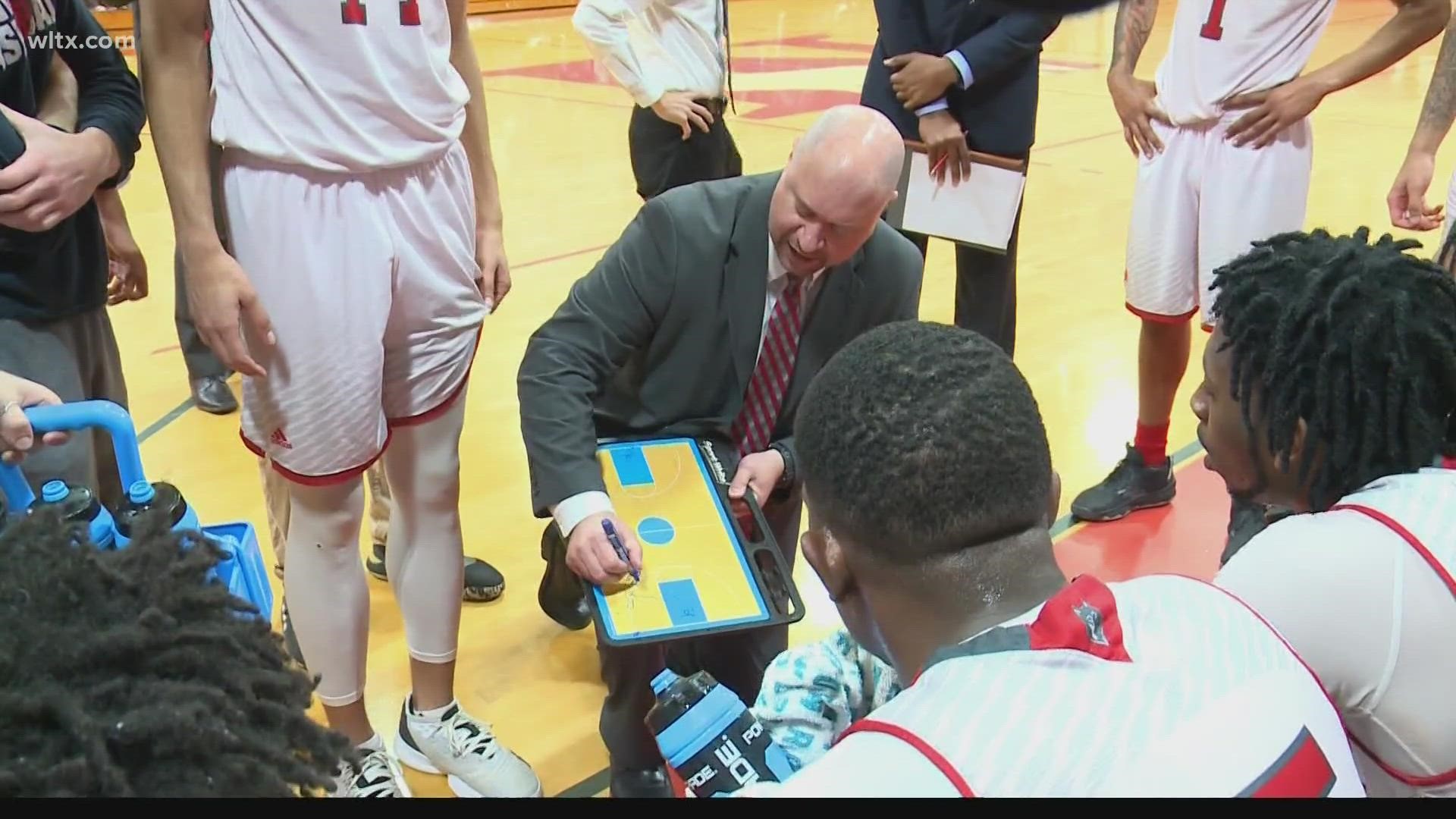 Highlights from the SAC quarterfinal matchup at Newberry College which saw the Wolves rally from a 13-point halftime deficit.