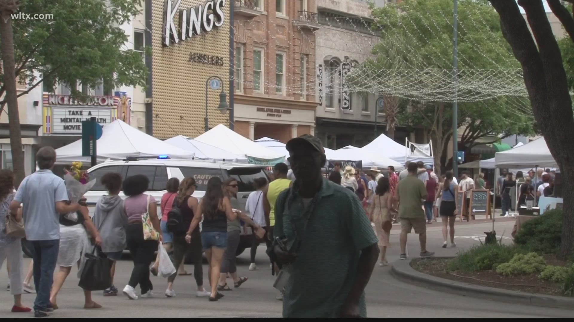 Thousands of visitors boost Columbia businesses during graduation weekend, causing sold-out hotels and packed restaurants.