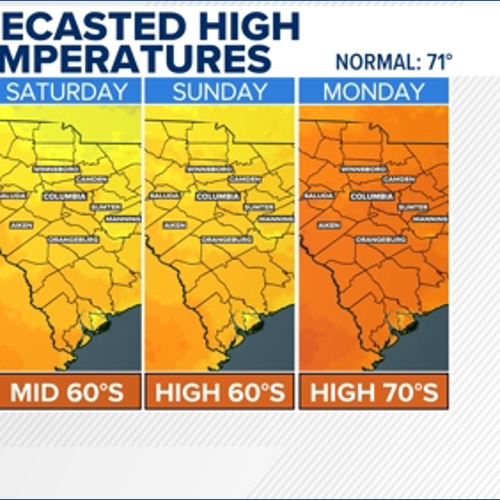 Warming up to end the work week, but cooler weather returns again for ...