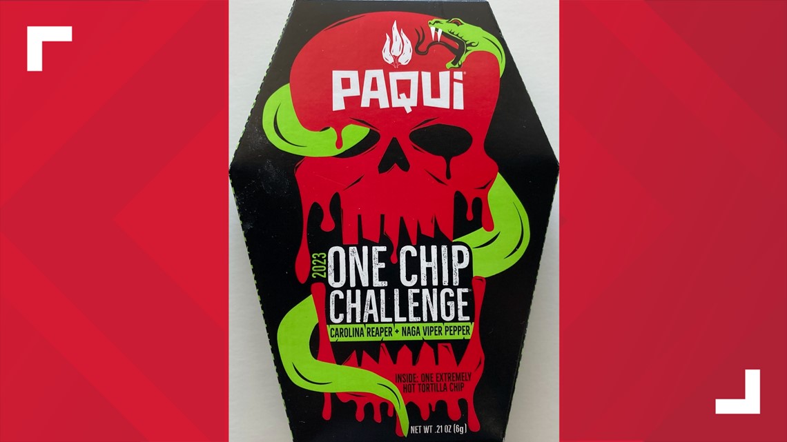 Paqui removing One Chip Challenge product from shelves out of an abundance  of caution