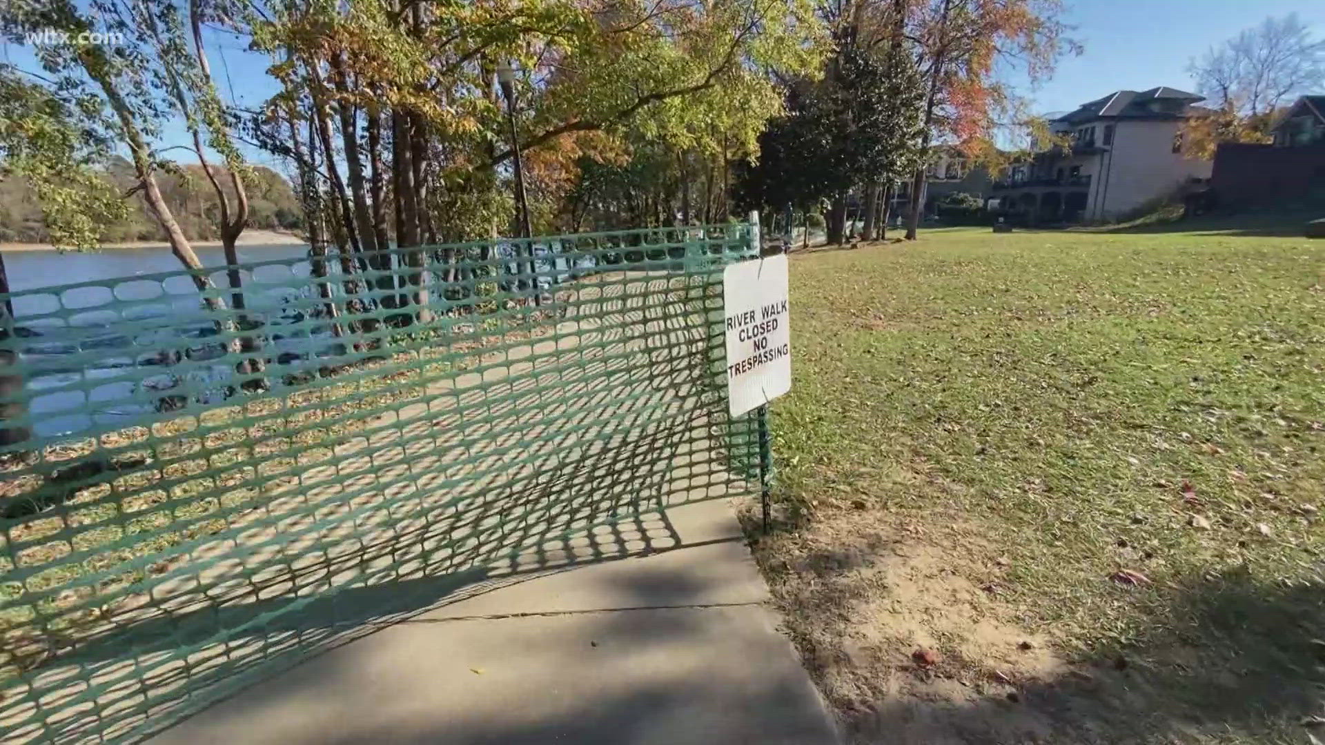 Some residents, Facebook posts are concerned about how long it's taking to fix the Riverwalk in West Columbia.