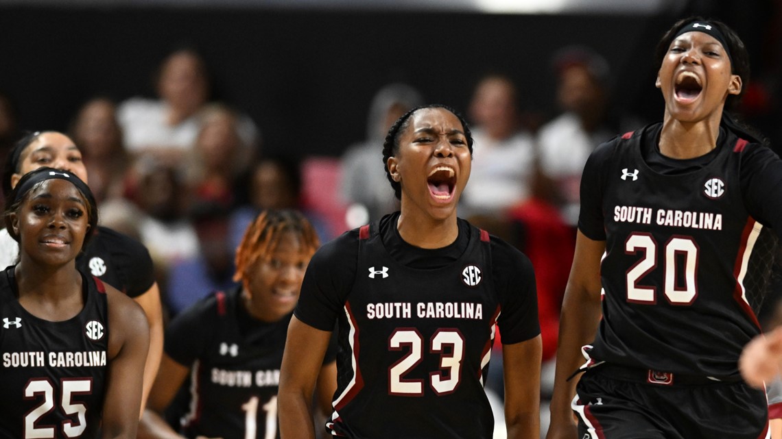 Sc Bench Top-ranked South Carolina defeats #17 Maryland 81-56 | wltx.com