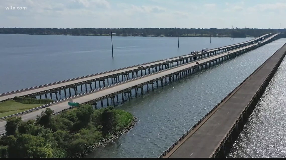 Pedestrian bridge over Lake Marion updated | wltx.com