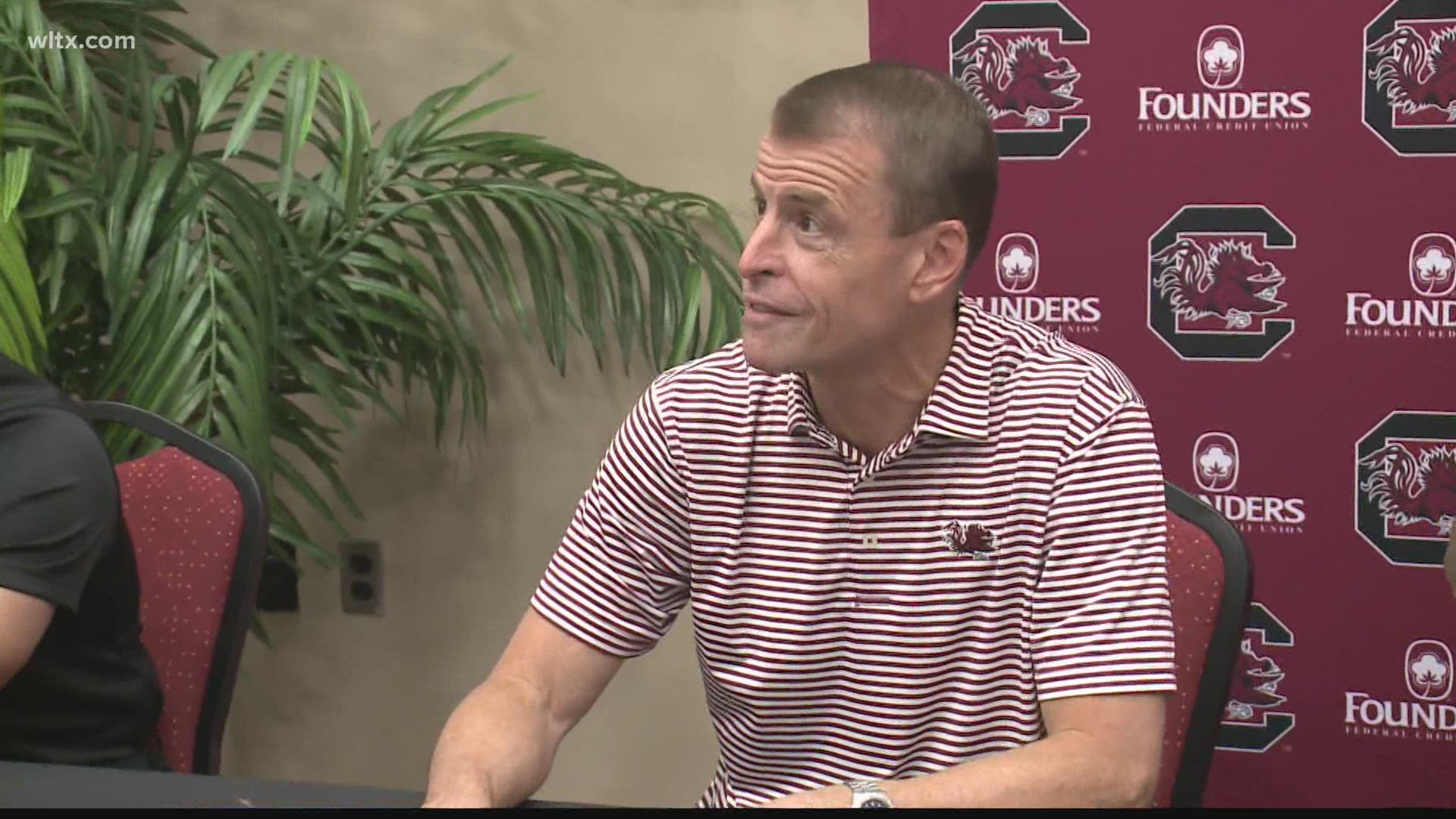 New South Carolina swimming and diving head coach Jeff Poppell talks about what lured him out from Gainesville to Columbia.