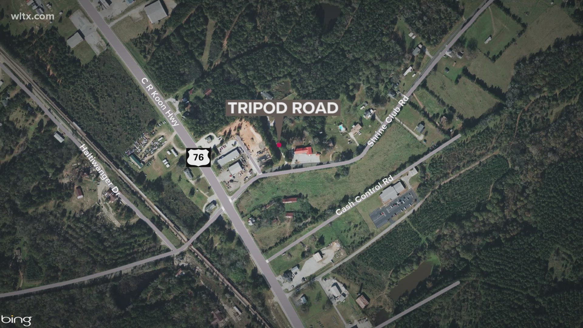Deputies are searching for two who abandoned a stolen Land Rover from Greenville County near Tripod Road off Shrine Club road. 