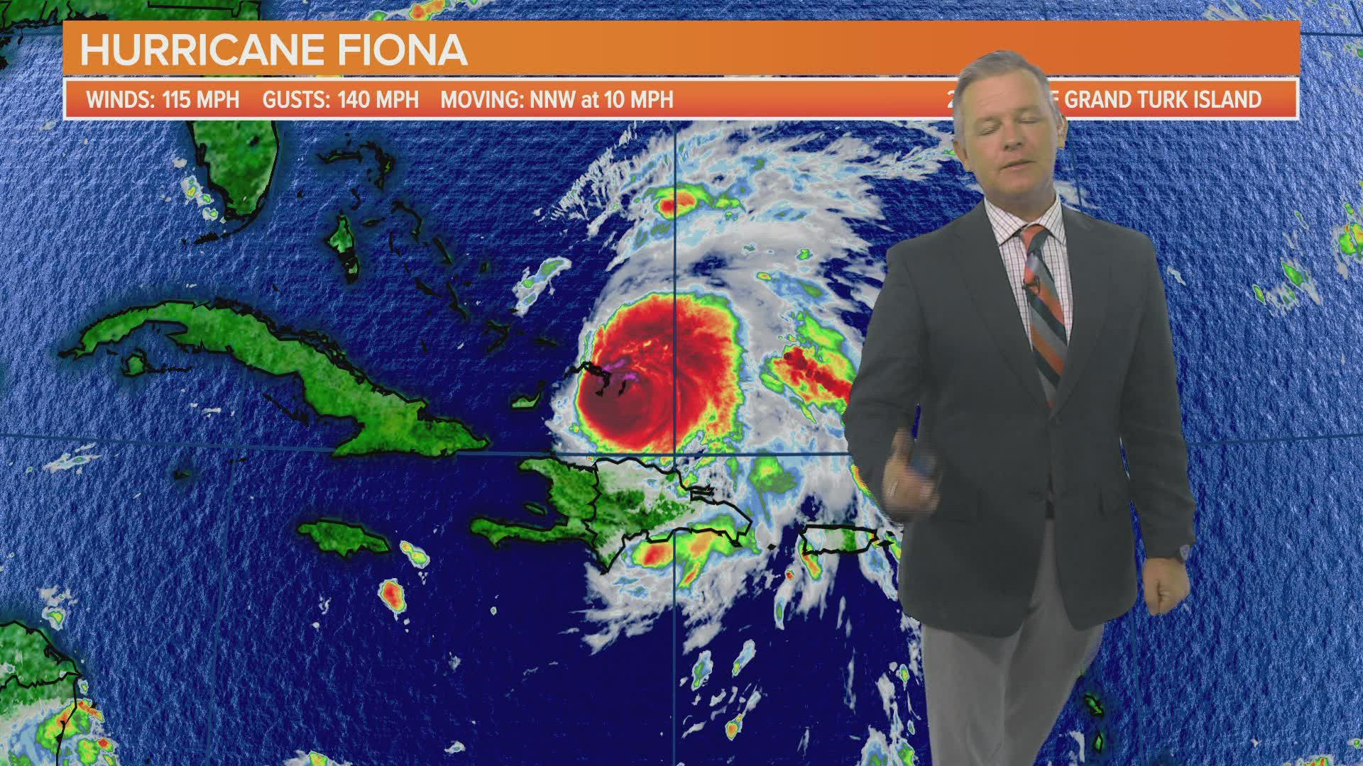 Fiona became the first major hurricane of the 2022 season.