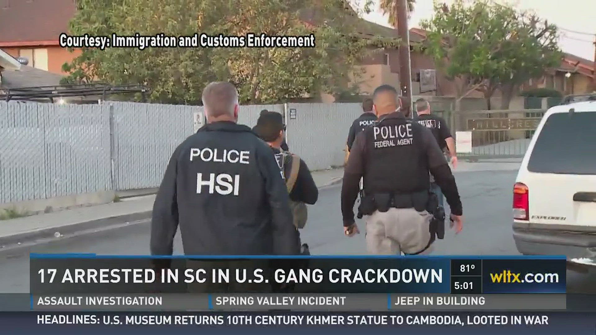 17 people from South Carolina were among the 1,100 arrested nationwide as part of Operation Shadowfire.