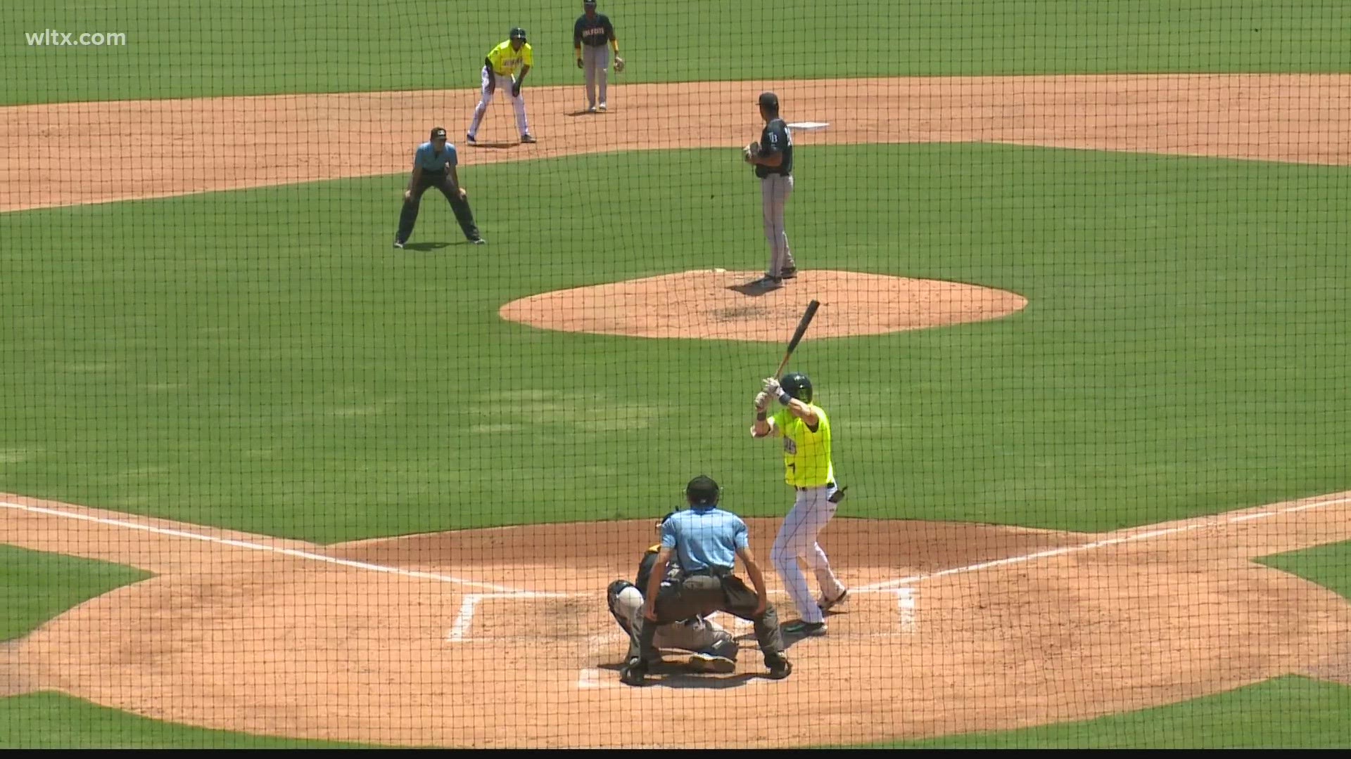 Highlights from Wednesday's game at Segra Park between the Fireflies and Charleston Riverdogs.