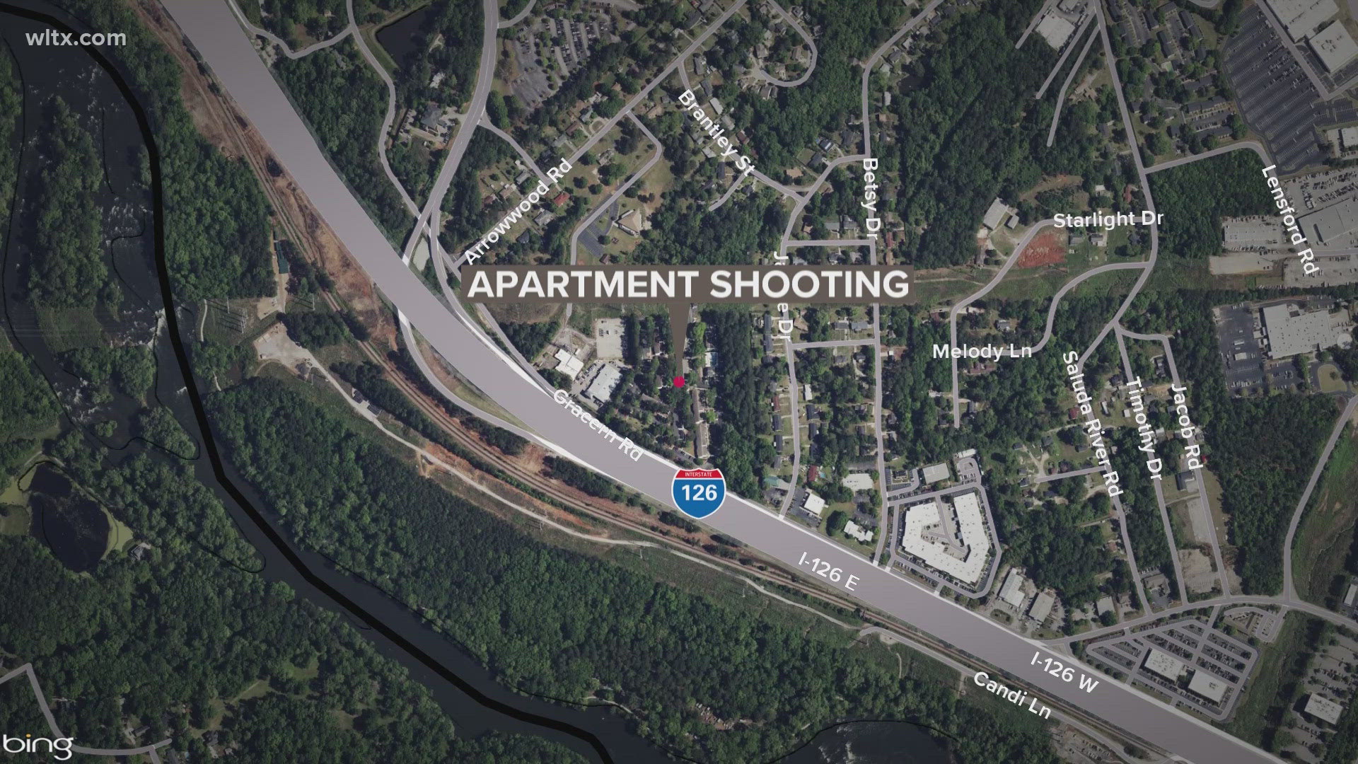 Authorities say a man was taken from the scene in critical condition following an early morning shooting in Columbia on Saturday.
